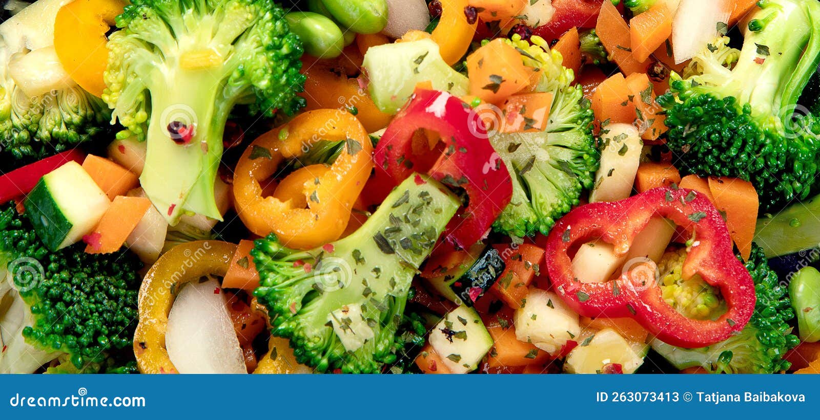 Vegetarian stir fry stock image. Image of paprika, cooking - 263073413