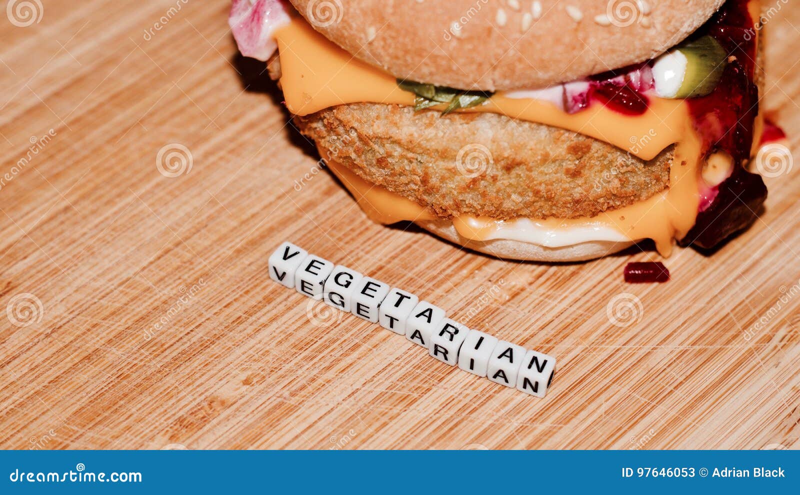 vegetarian tasty burger