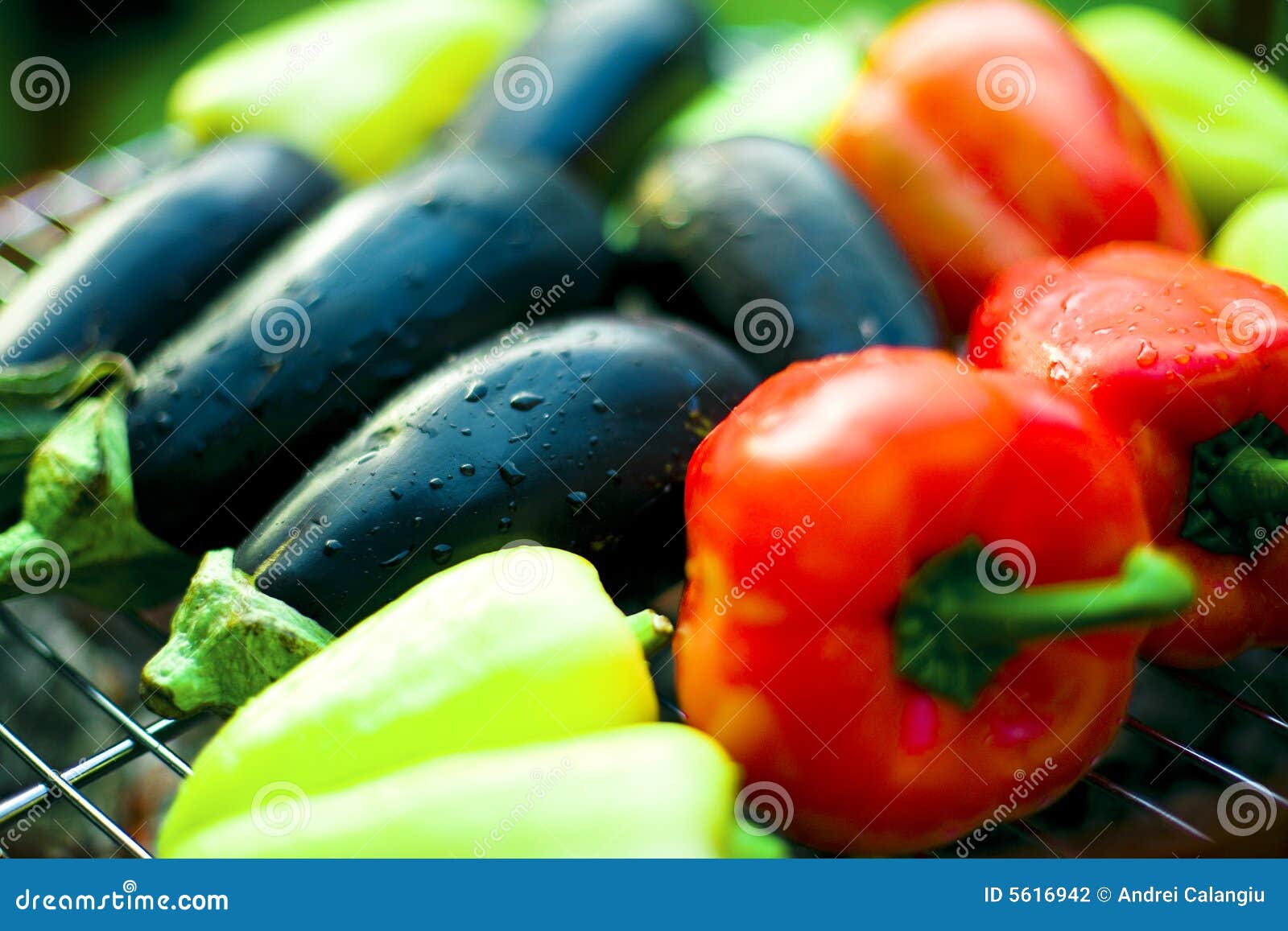 Veggie barbecue stock photo. Image of capsicum, pepper 5616942