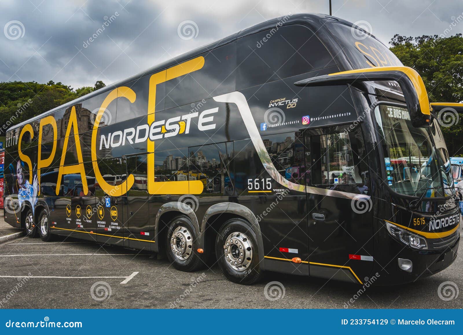 Vehicle on Display at Bus Brasil Fest BBF 2019, Held in the City of SÃ£o  Paulo Editorial Stock Image - Image of hybrid, campione: 233754129