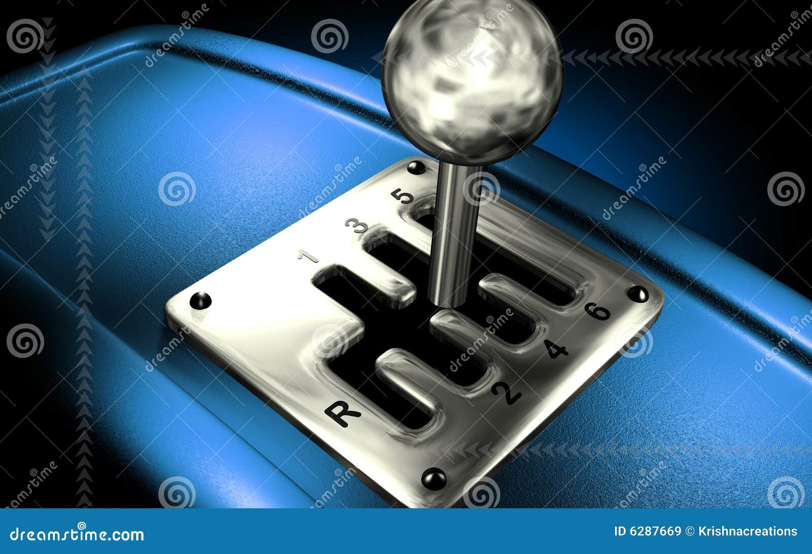 Vehicle Gear Lever Movement Stock Illustration Illustration of graphic, knob 6287669