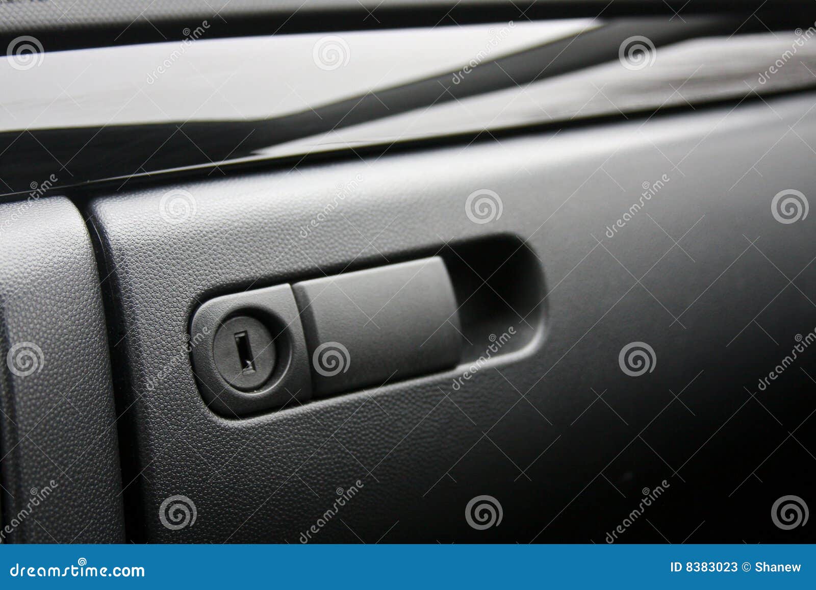 Vehicle glove compartment stock image. Image of grey, closed 8383023