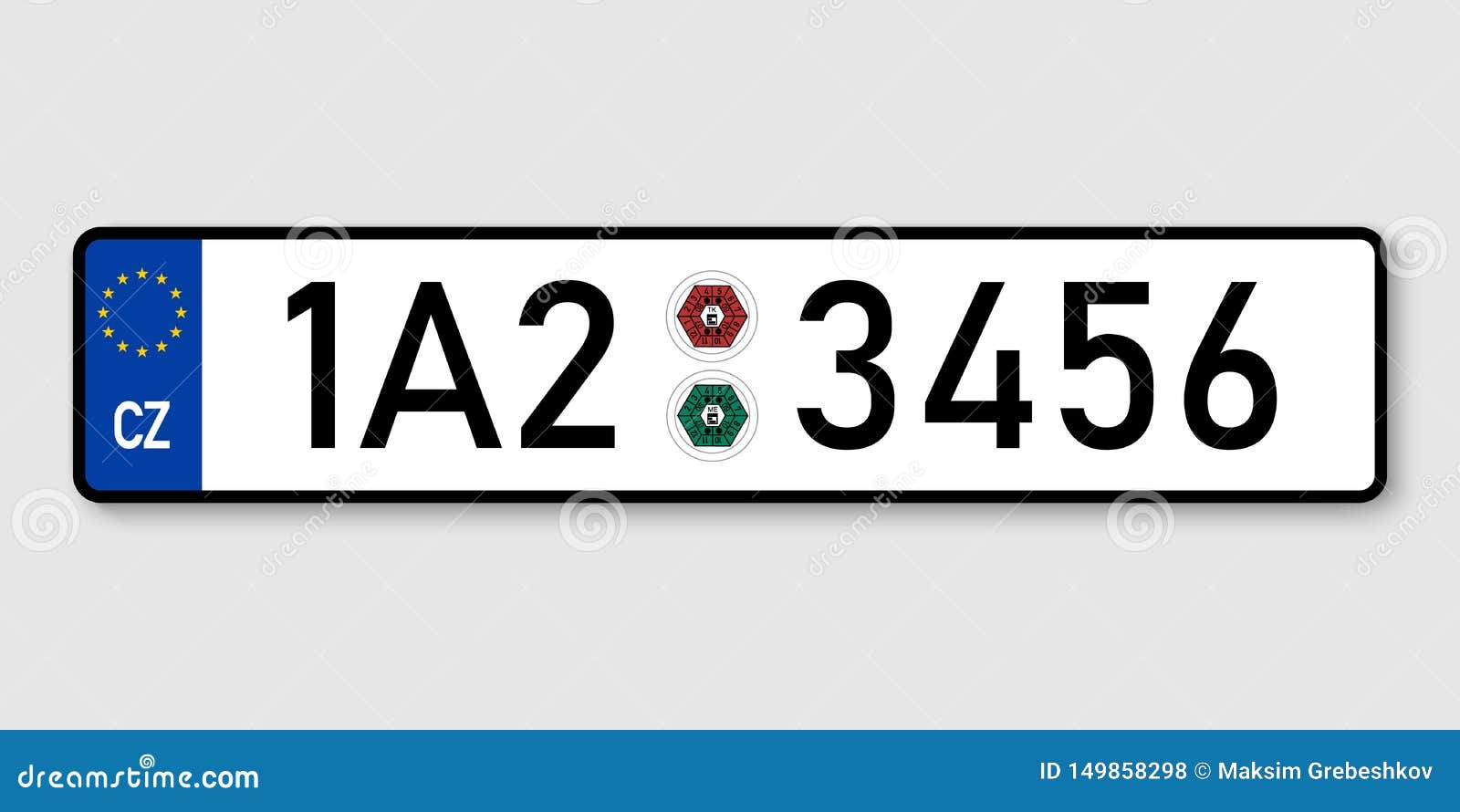 Vehicle Registration Plates Stock Photo Image of clothes, plate