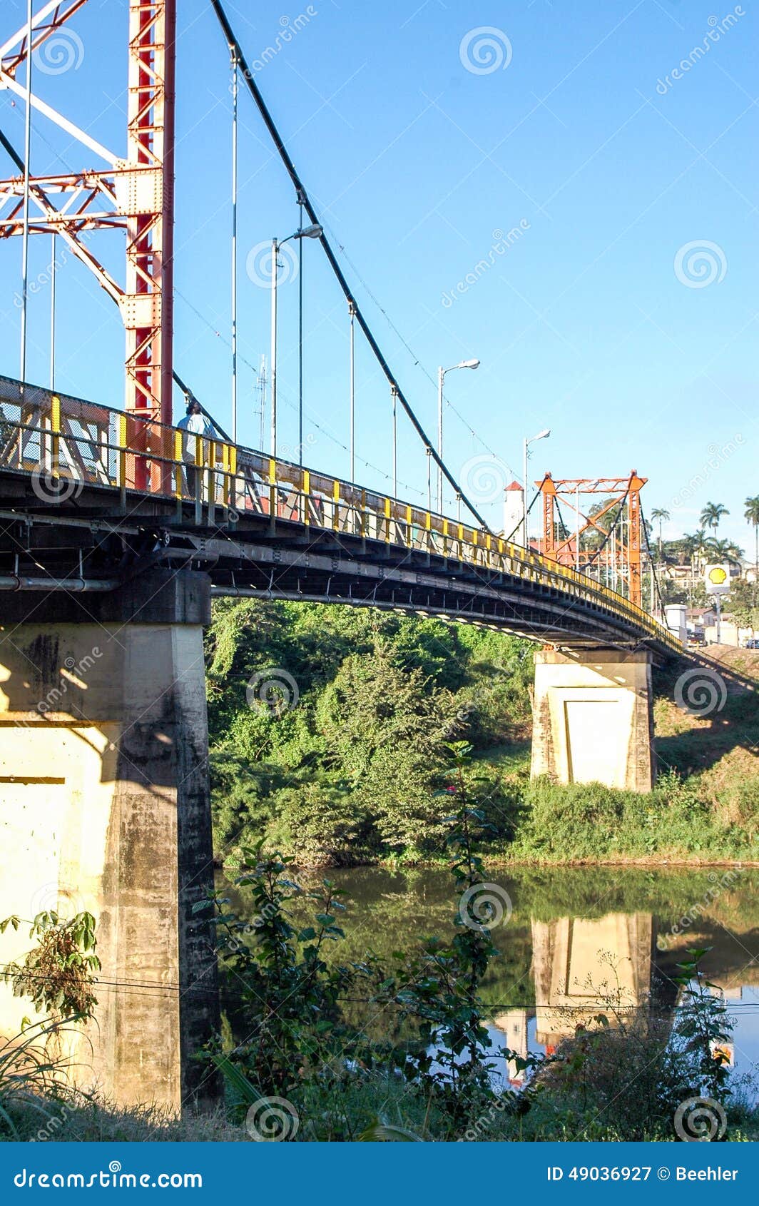 vehicular suspension bridge