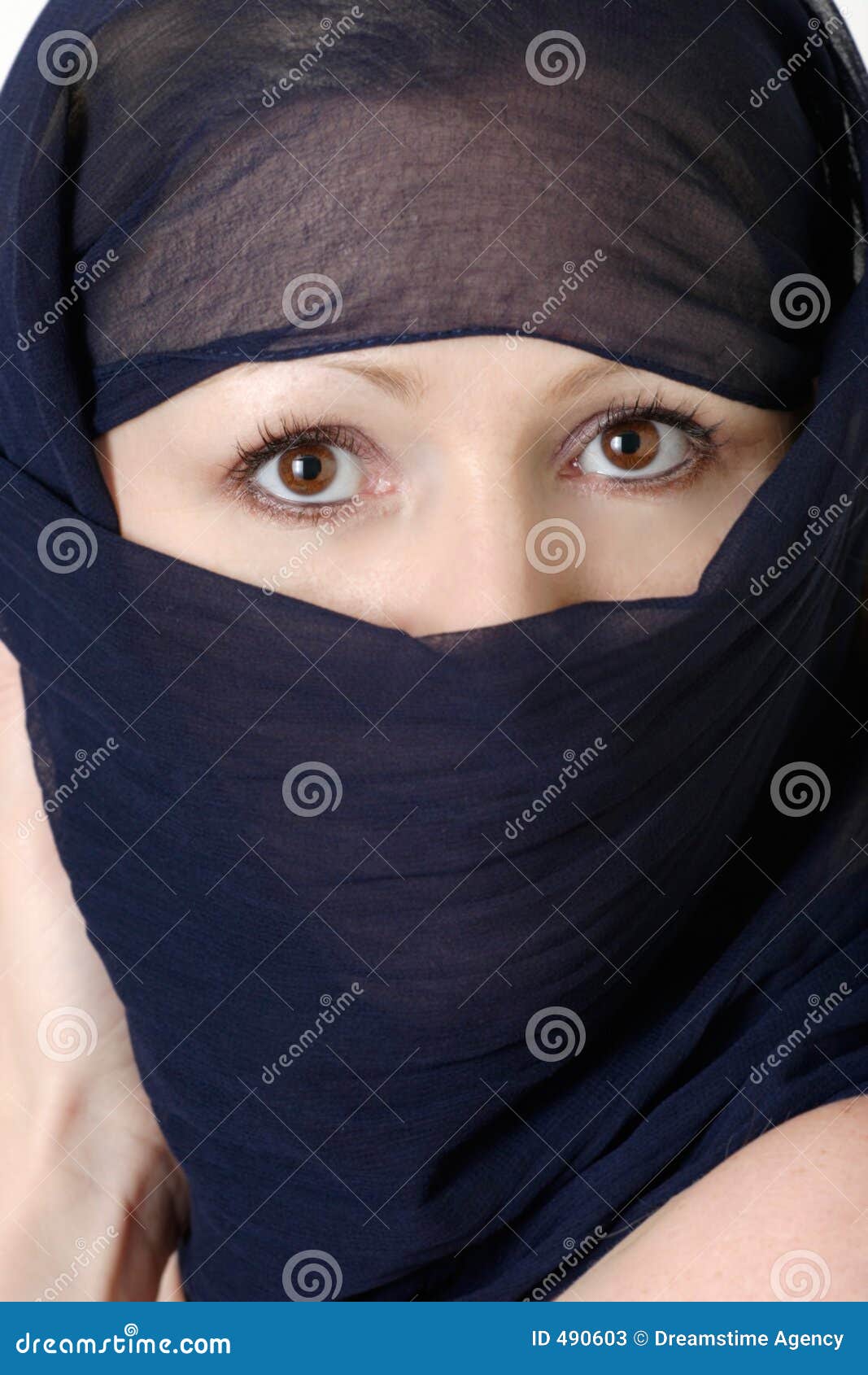 Veiled Beauty Stock Photos - Image: 490603
