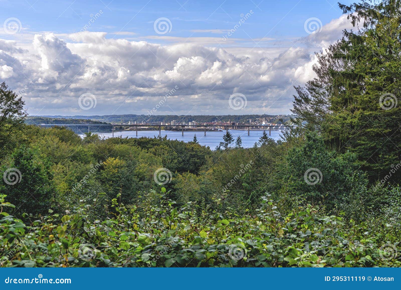 vejle fjord in dennnark