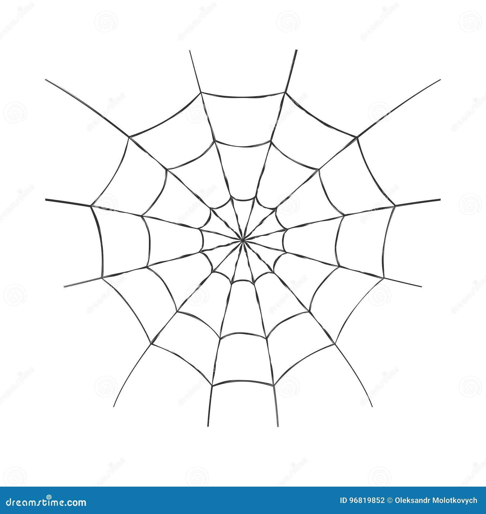 Vektorspinnennetz Spinnennetz Fur Halloween Design Oder T Shirt Druck Getrennt Auf Weissem Hintergrund Vektor Abbildung Illustration Von Getrennt Element