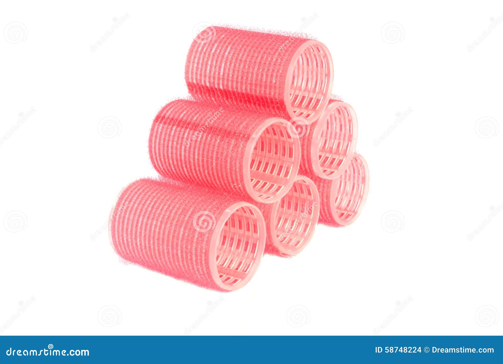 Velcro Hair Rollers Curlers Stock Photo Image of hairstyling