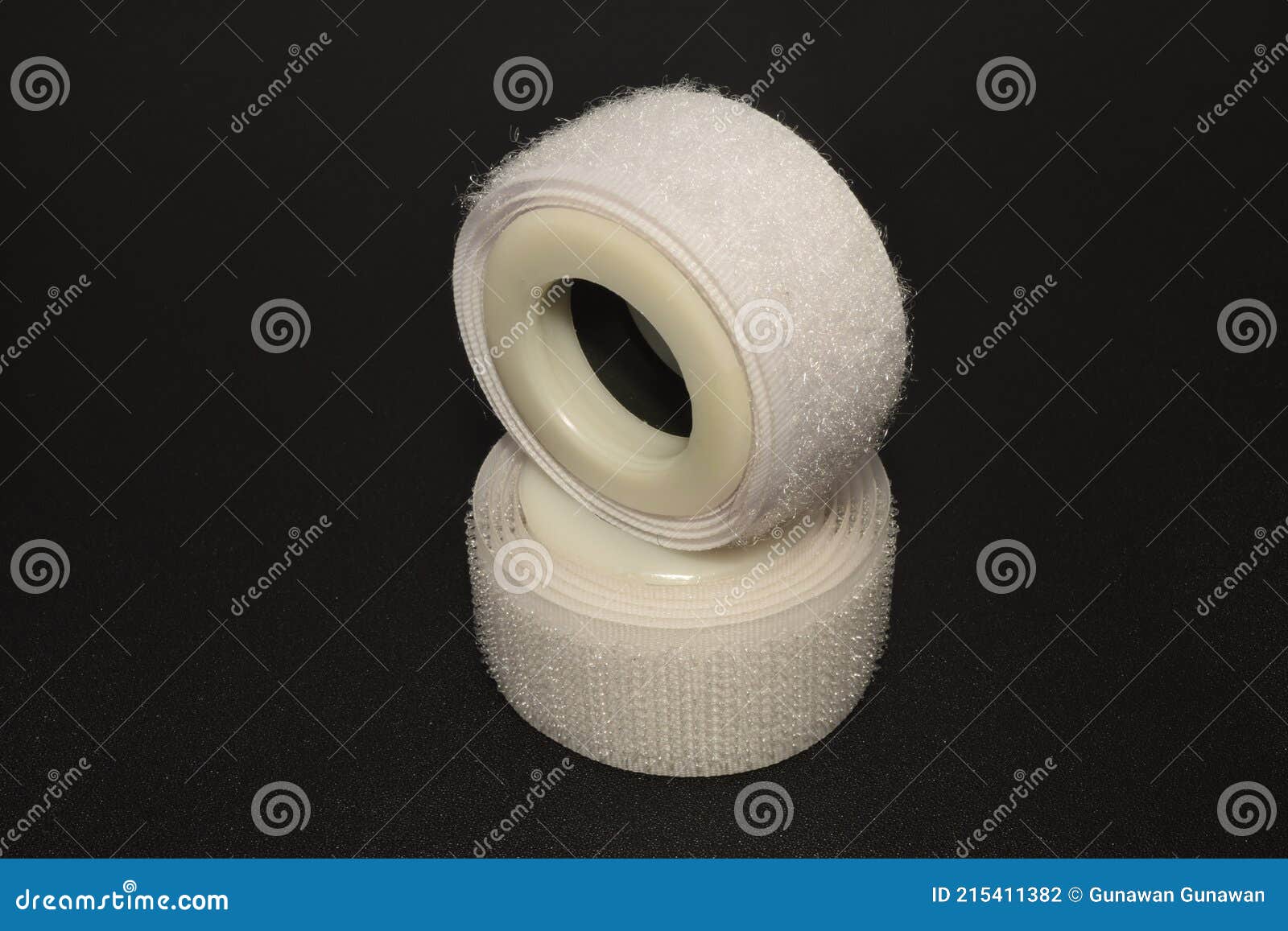 Velcro Tape in a Roll Closeup Stock Photo - Image of furry