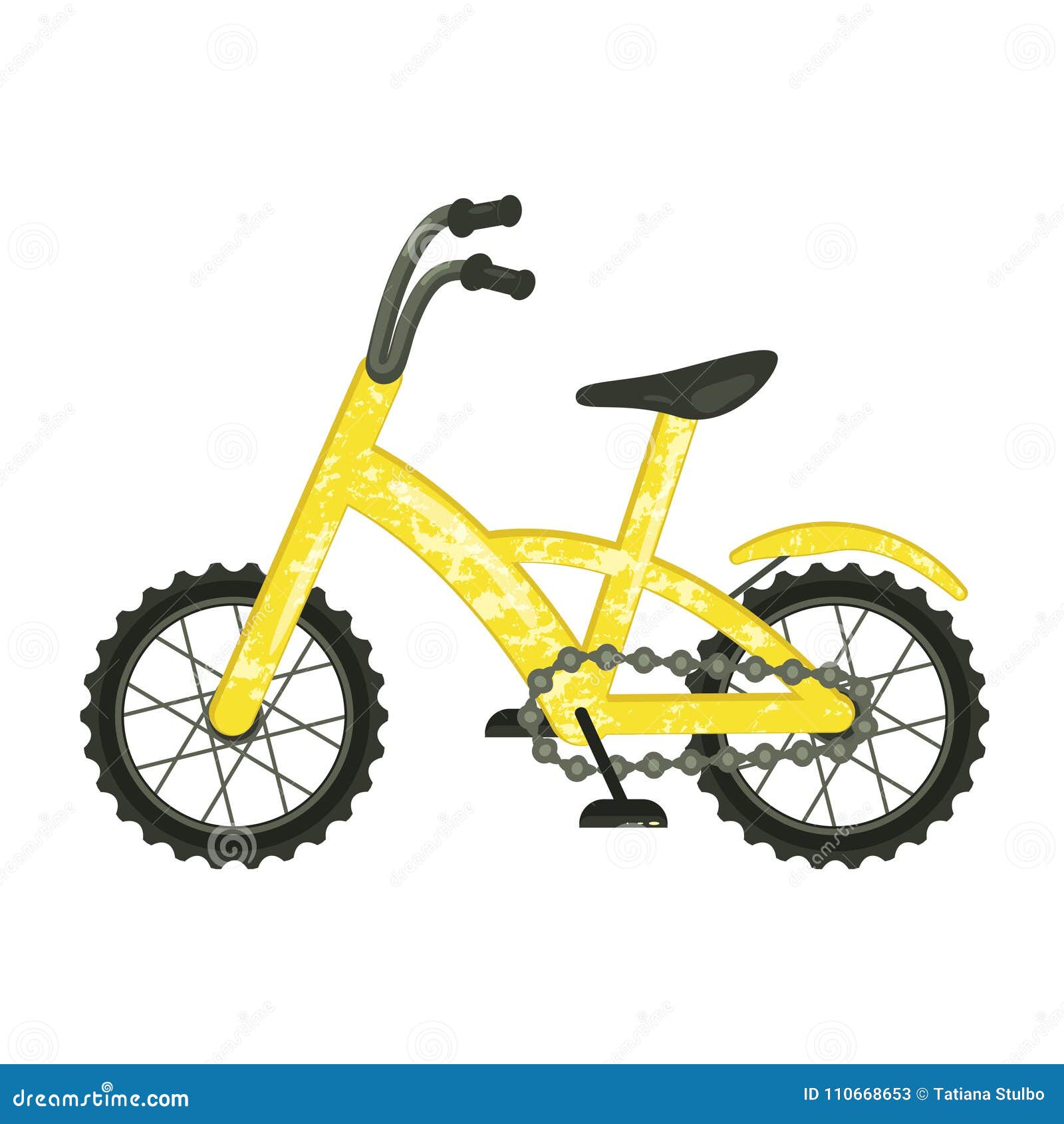 velo bike on white background