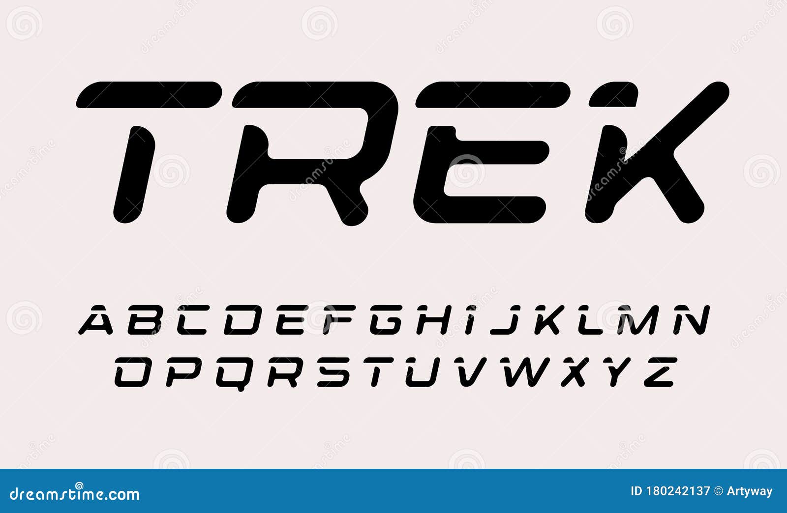 velo trek letters set. dynamic italic modern style alphabet. font for sport events and promotions, gym logos, banner and