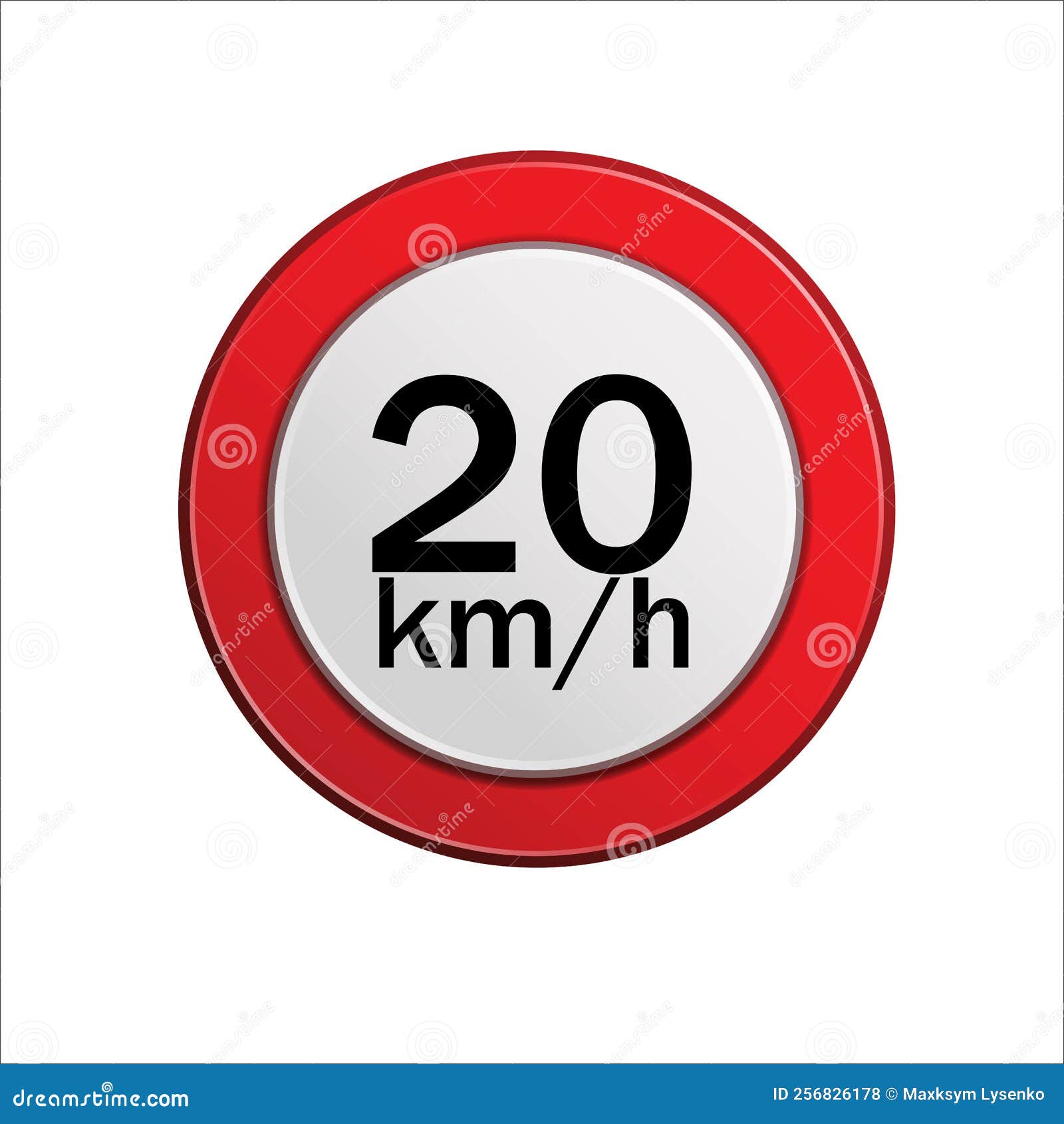 velocidade maxima permitida 20 km h maximum speed limit in portuguese  