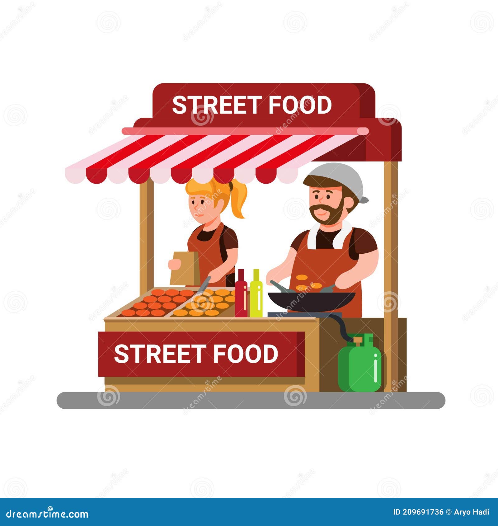 Vendedor Ambulante Asiático De Comida. Cocina De Hombre Y Mujer Y Venta Del Concepto De Comida Frita En El Vector De Ilustración D Ilustración del Vector - Ilustración de cocinero, cultura: 209691736 Vendedor Ambulante Asiático De Comida. Cocina De Hombre Y Mujer Y Venta Del Concepto De Comida Frita En El Vector De Ilustración D Ilustración del Vector - Ilustración de cocinero, cultura: 209691736