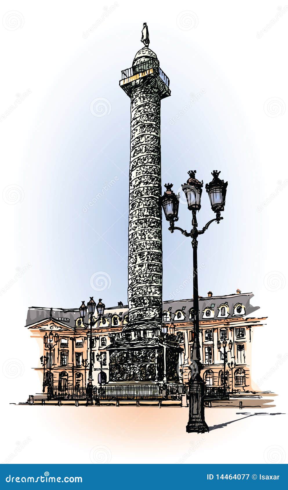 vendome column in paris