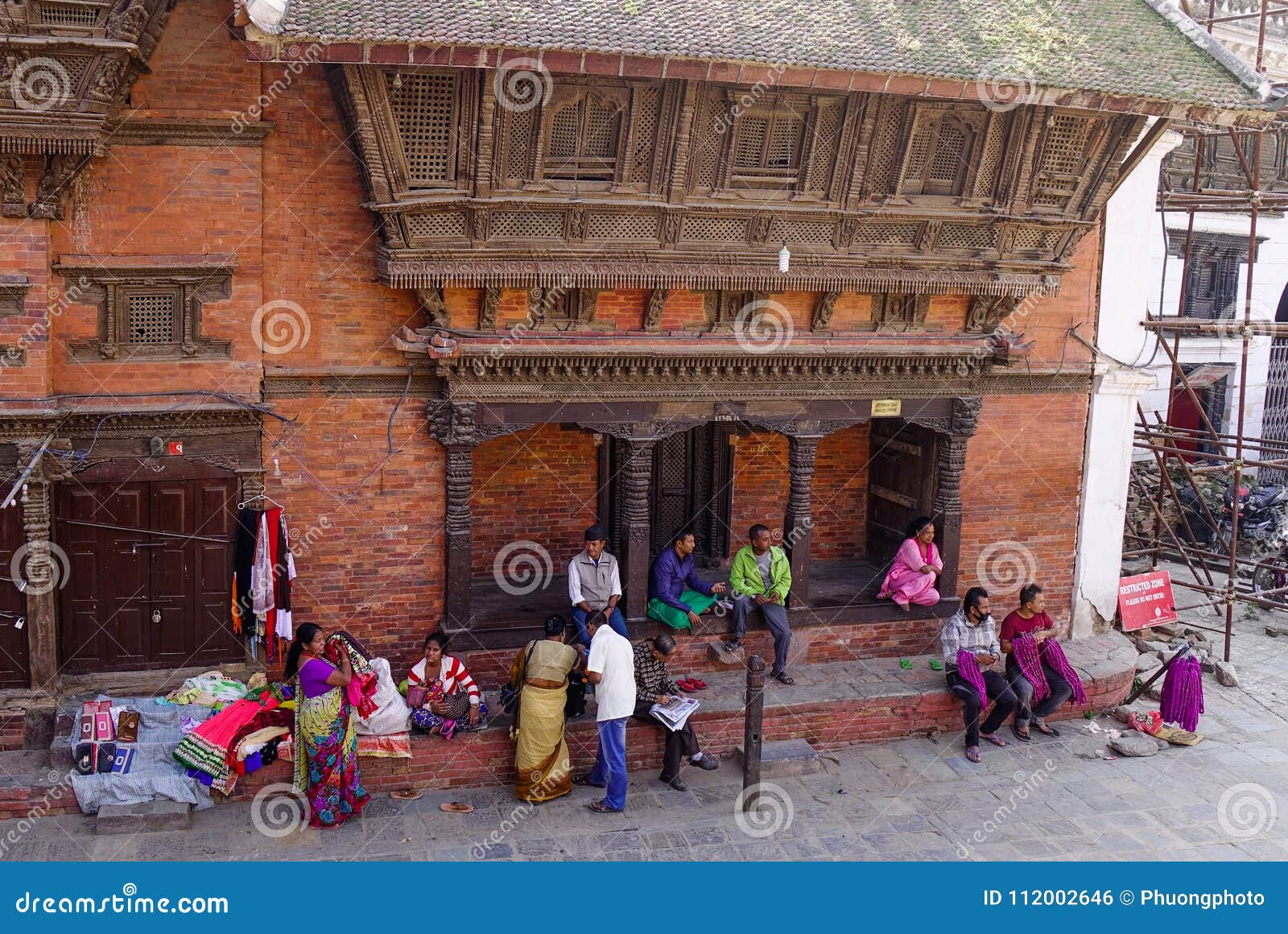 Vendors on Street in Kathmandu, Nepal Editorial Photo - Image of asia