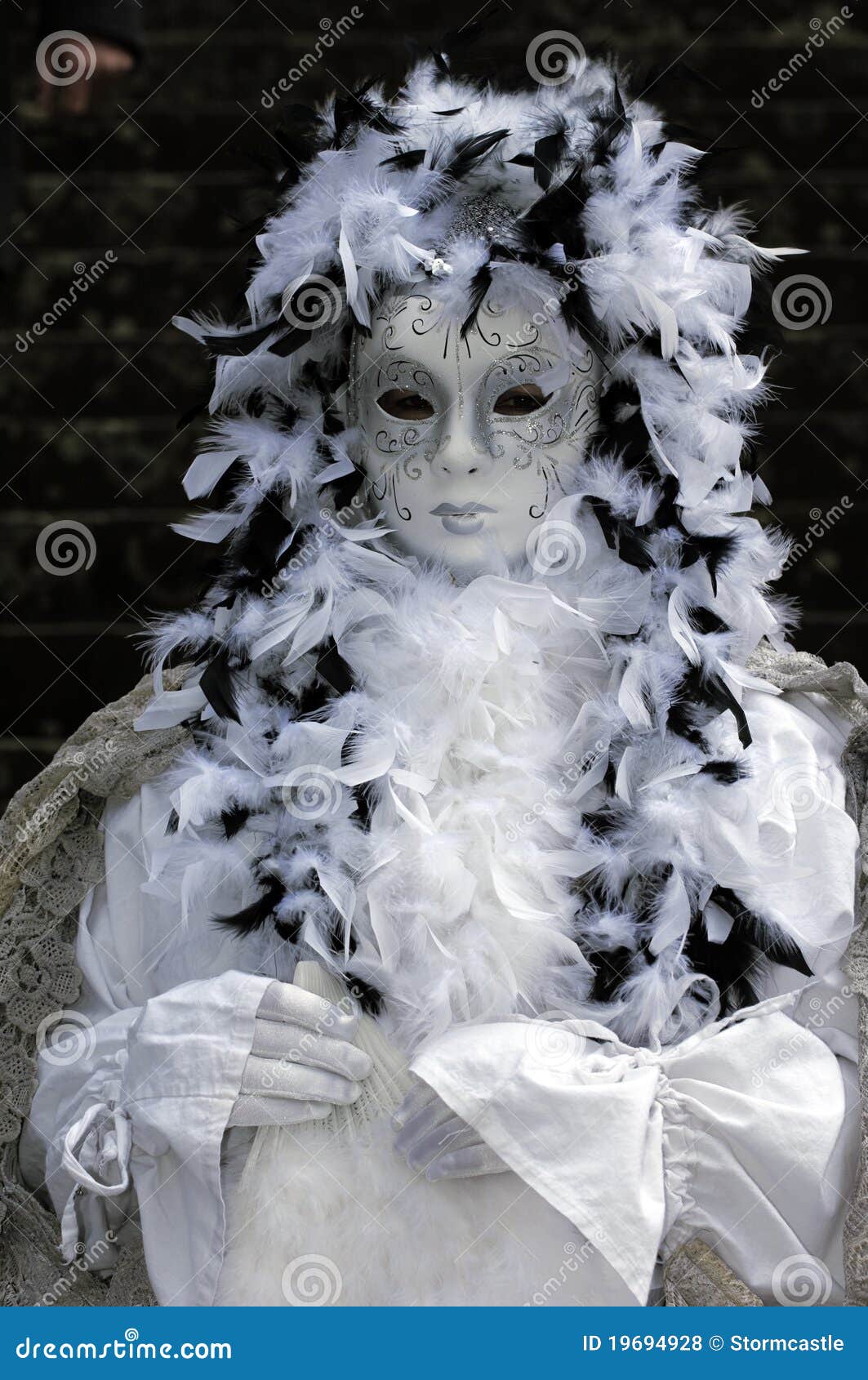 Venetian Carnival Mask editorial stock photo. Image of dark - 19694928