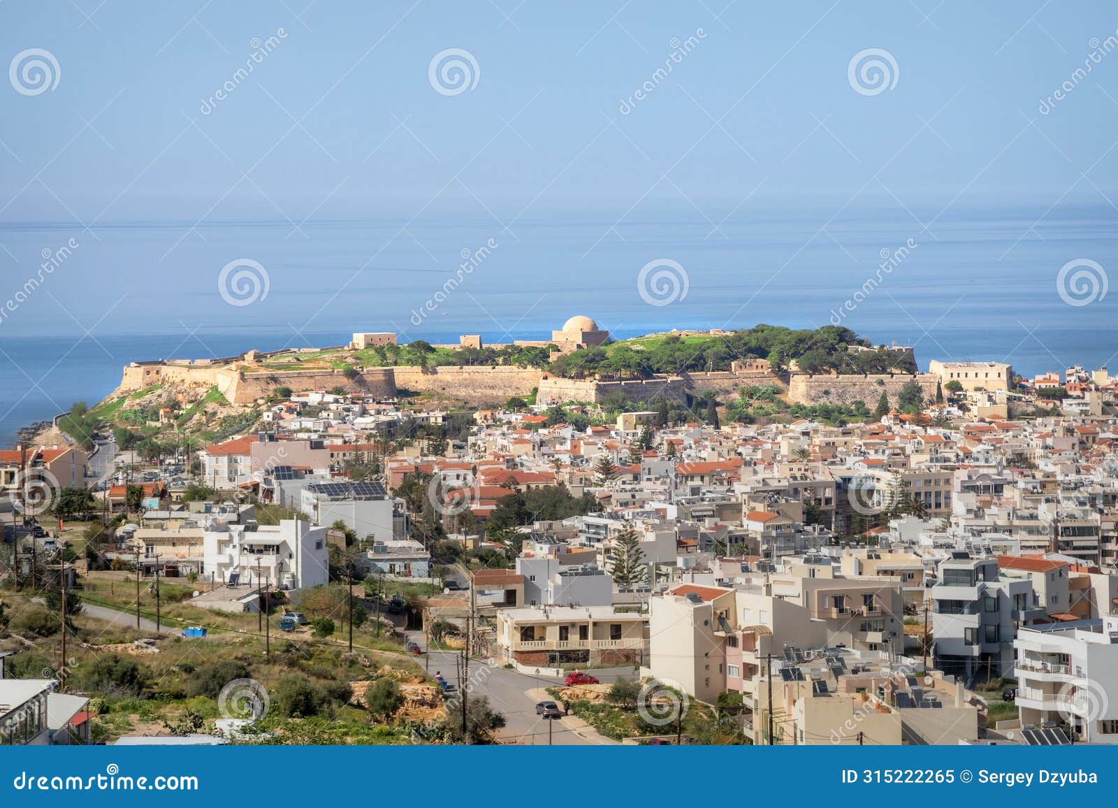 venetian fortress in rethimno, crete