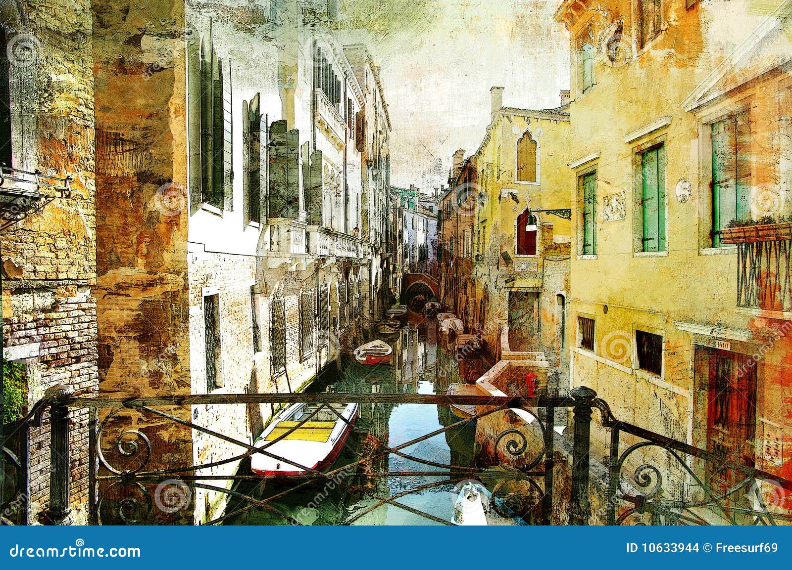 venetian pictures stock illustration. illustration of