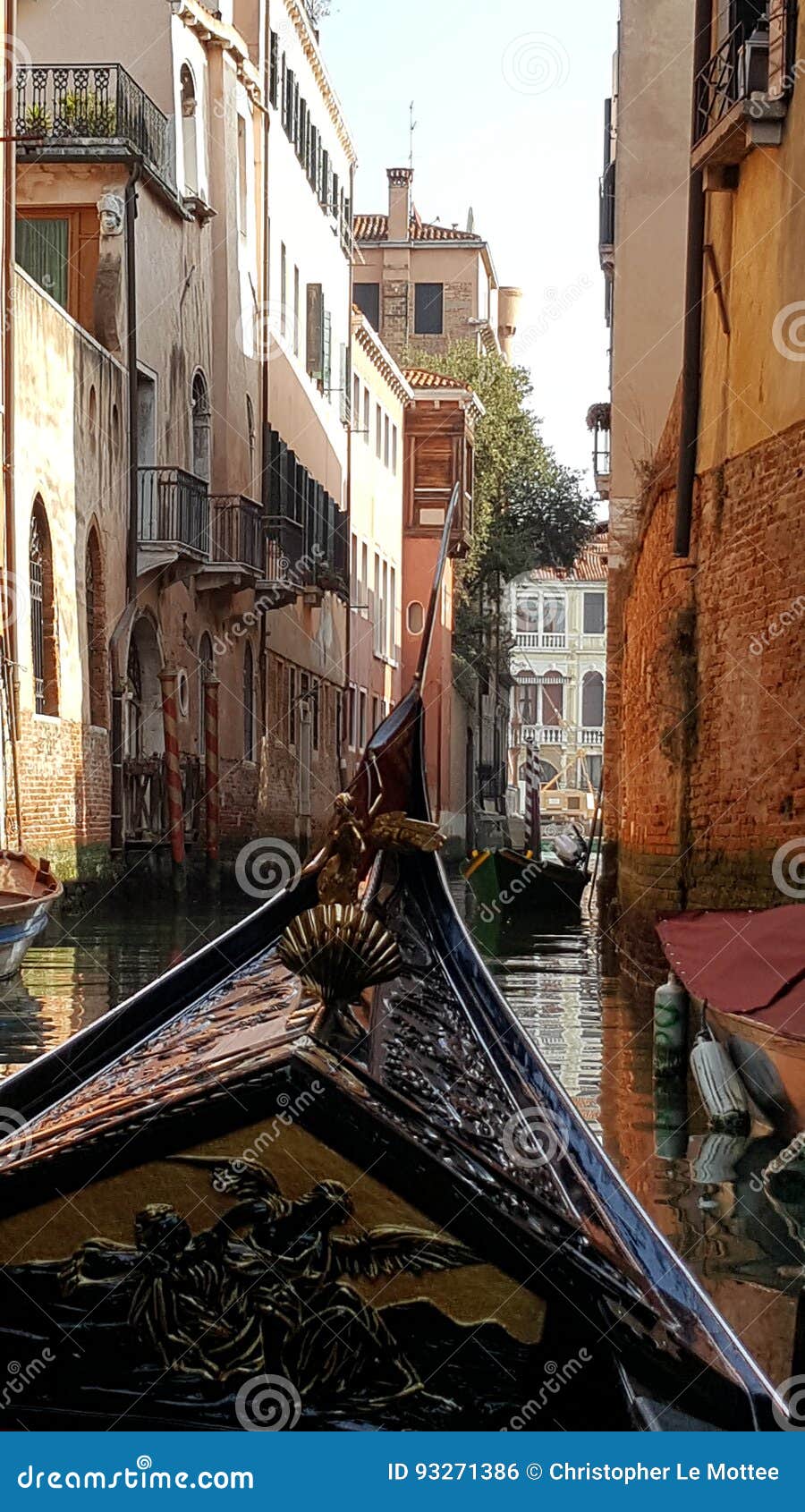 Venezia Classica Da Una Gondola Fotografia Stock Immagine di circa