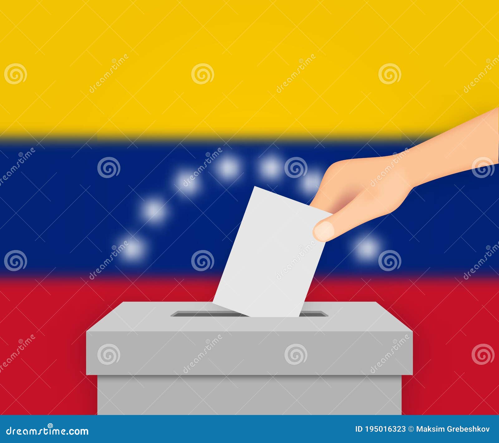 Venezuela Election Banner Background. Template for Your Design Stock  Illustration - Illustration of campaign, candidate: 195016323