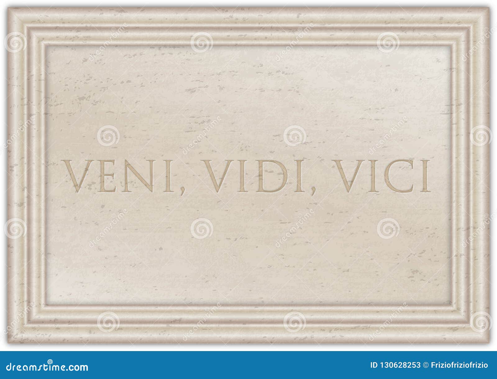Veni vidi vici latin quote poster Royalty Free Vector Image
