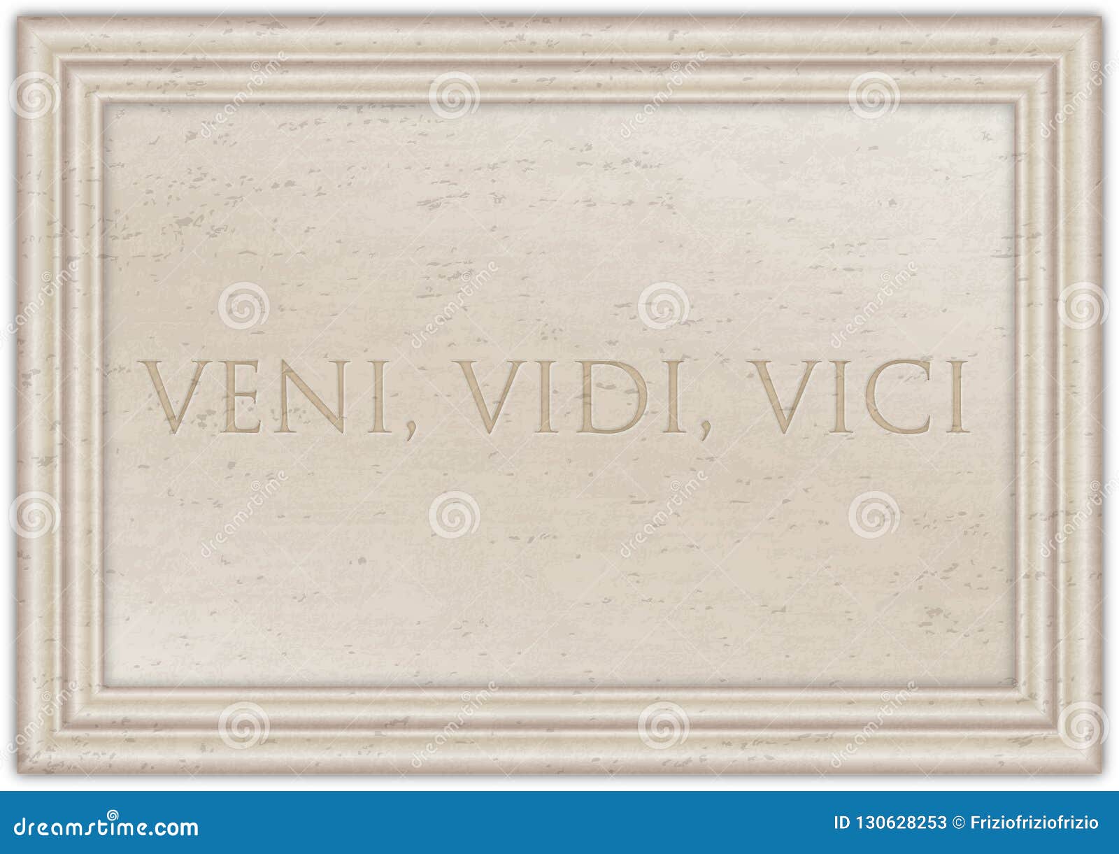 Veni vidi vici latin quote poster translation i Vector Image