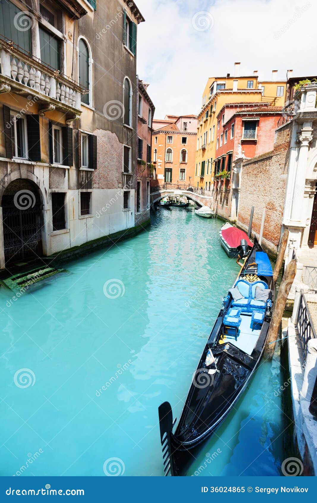 Venice Canal And Gondola Royalty Free Stock Photo - Image ...