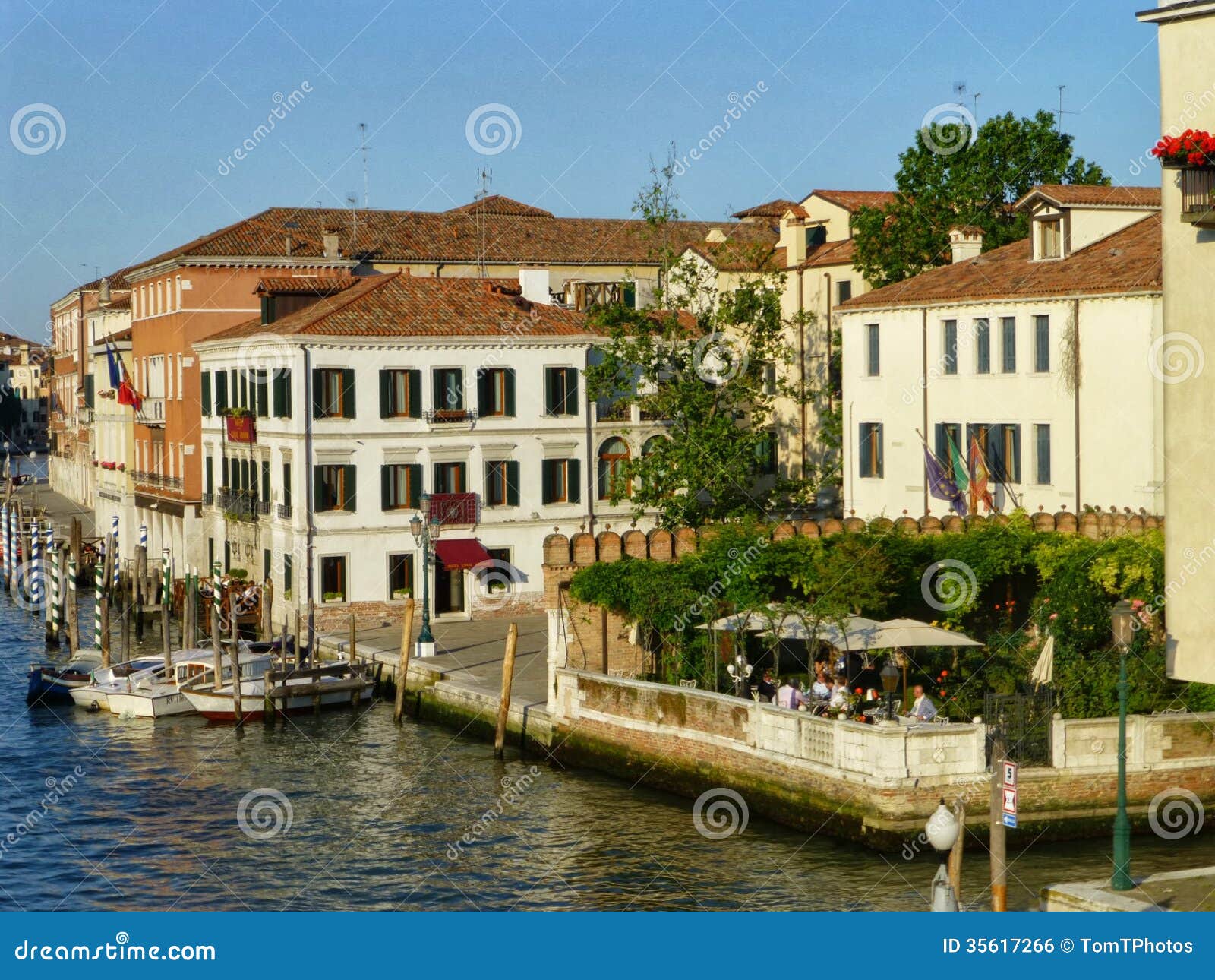 Venice Venezia City Gardens Stock Photo Image of italy