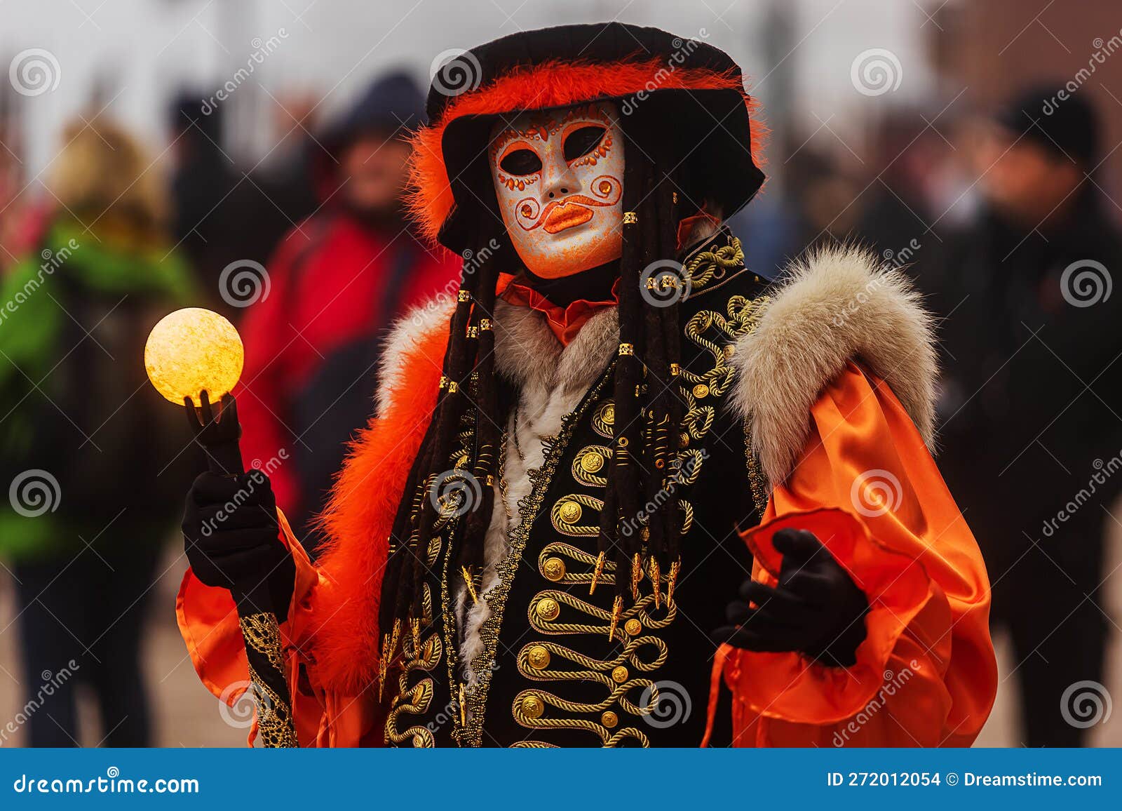 venice, italy,evropa- february 19 2023 - the carnival of venice (italian carnevale di venezia)