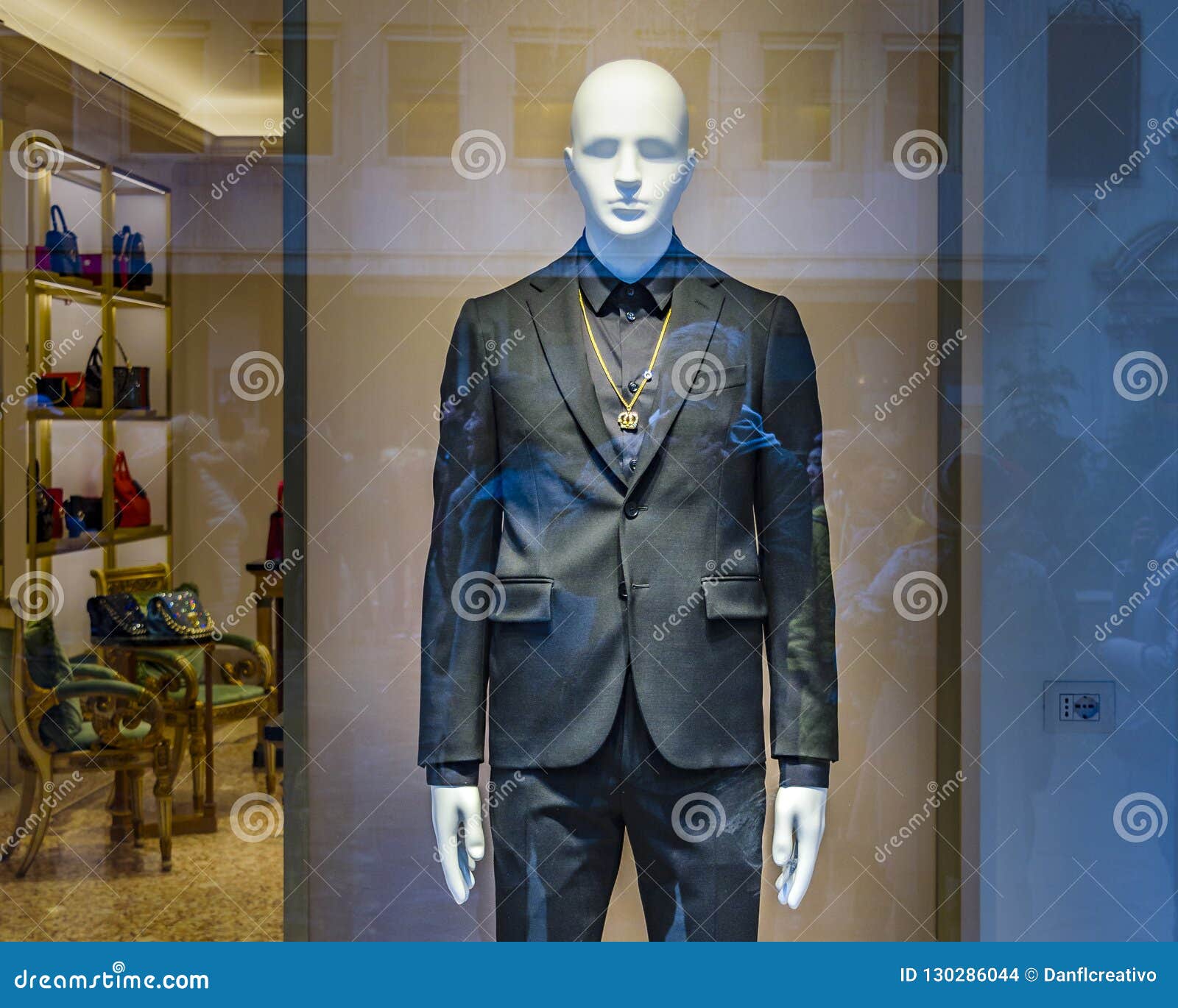 Fashion Store Window, Venice, Italy Editorial Stock Image - Image of ...