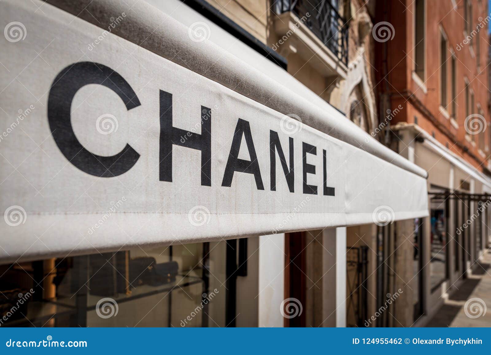 Chanel Boutique Store Emquartier Department Store Stock Photo