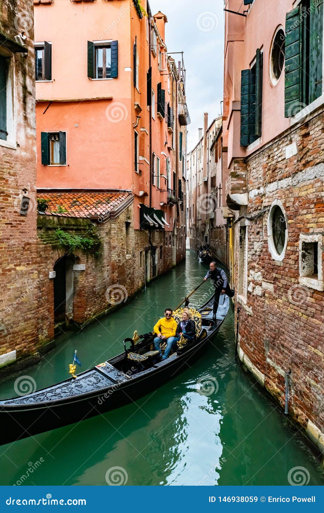 Smiling Attractive Caucasian Man and Woman Tourist Couple Riding in ...