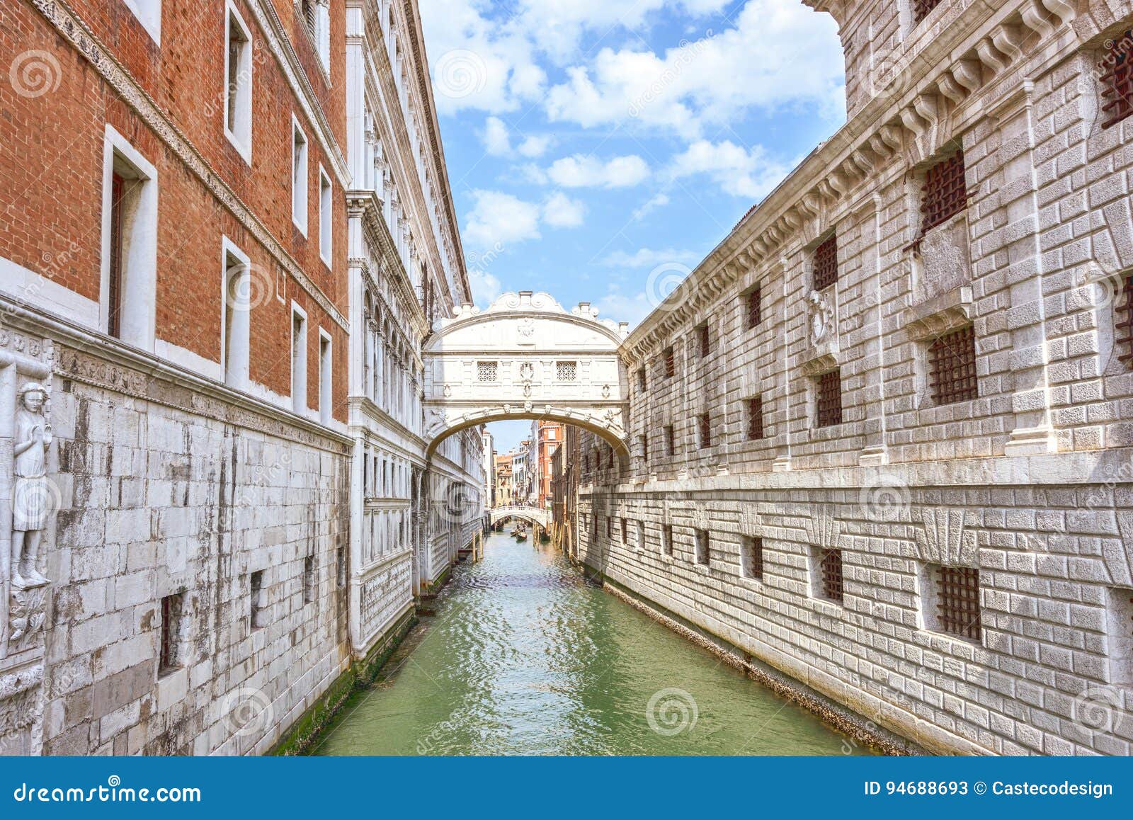 venice scenic old streets water canal. italian lagoon beauty