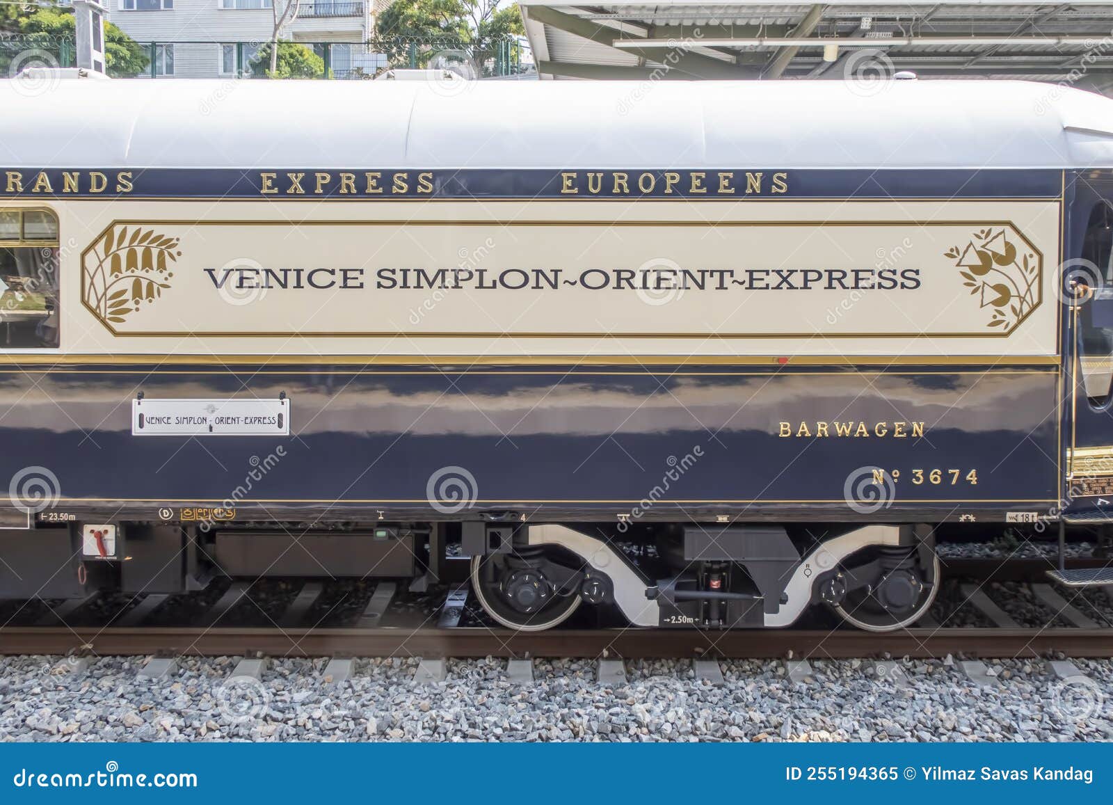 The Venice Simplon Orient Express Train Editorial Image - Image of 1883,  destination: 255194365