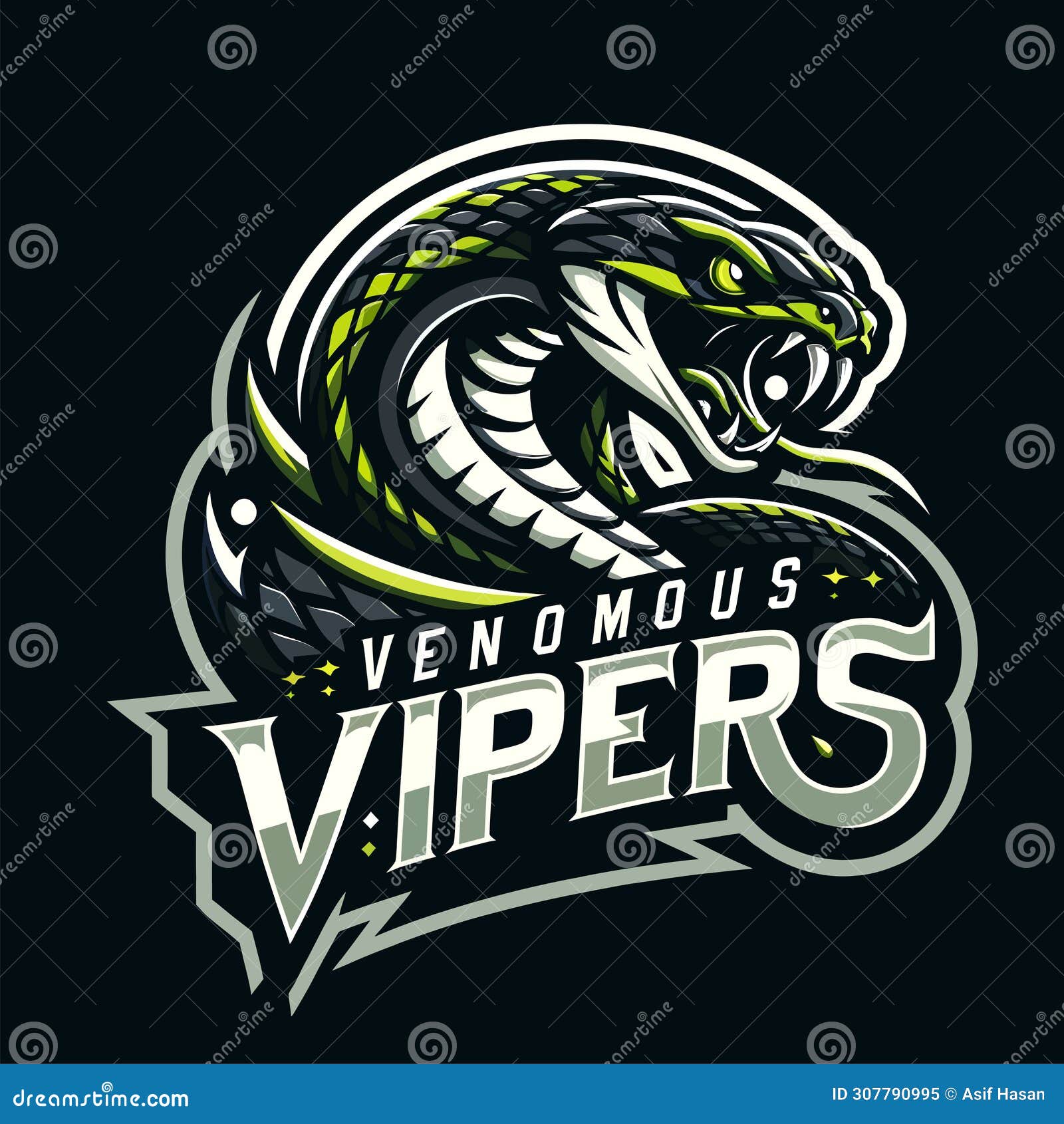 VENOMOUS VIPERS stock illustration Illustration of graphics 307790995 VENOMOUS VIPERS stock illustration Illustration of graphics 307790995