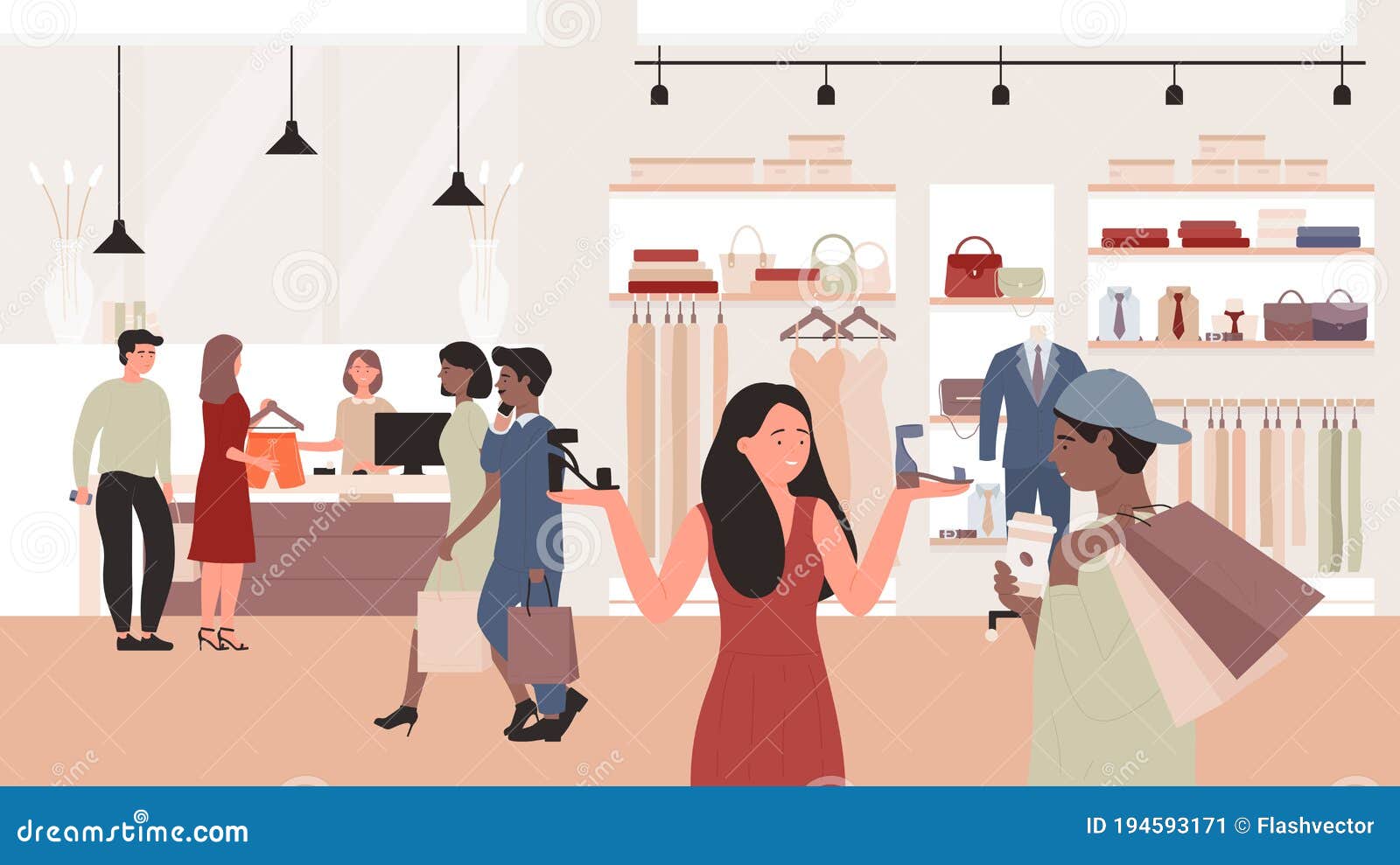 Venta De Moda En Tienda De Ropa Ilustración Vectorial Plana Dibujos Animados Hombre Mujer Personajes De Clientes Usando Descuento Ilustración del Vector - Ilustración de ropas, centro: 194593171 Venta De Moda En Tienda De Ropa Ilustración Vectorial Plana Dibujos Animados Hombre Mujer Personajes De Clientes Usando Descuento Ilustración del Vector - Ilustración de ropas, centro: 194593171