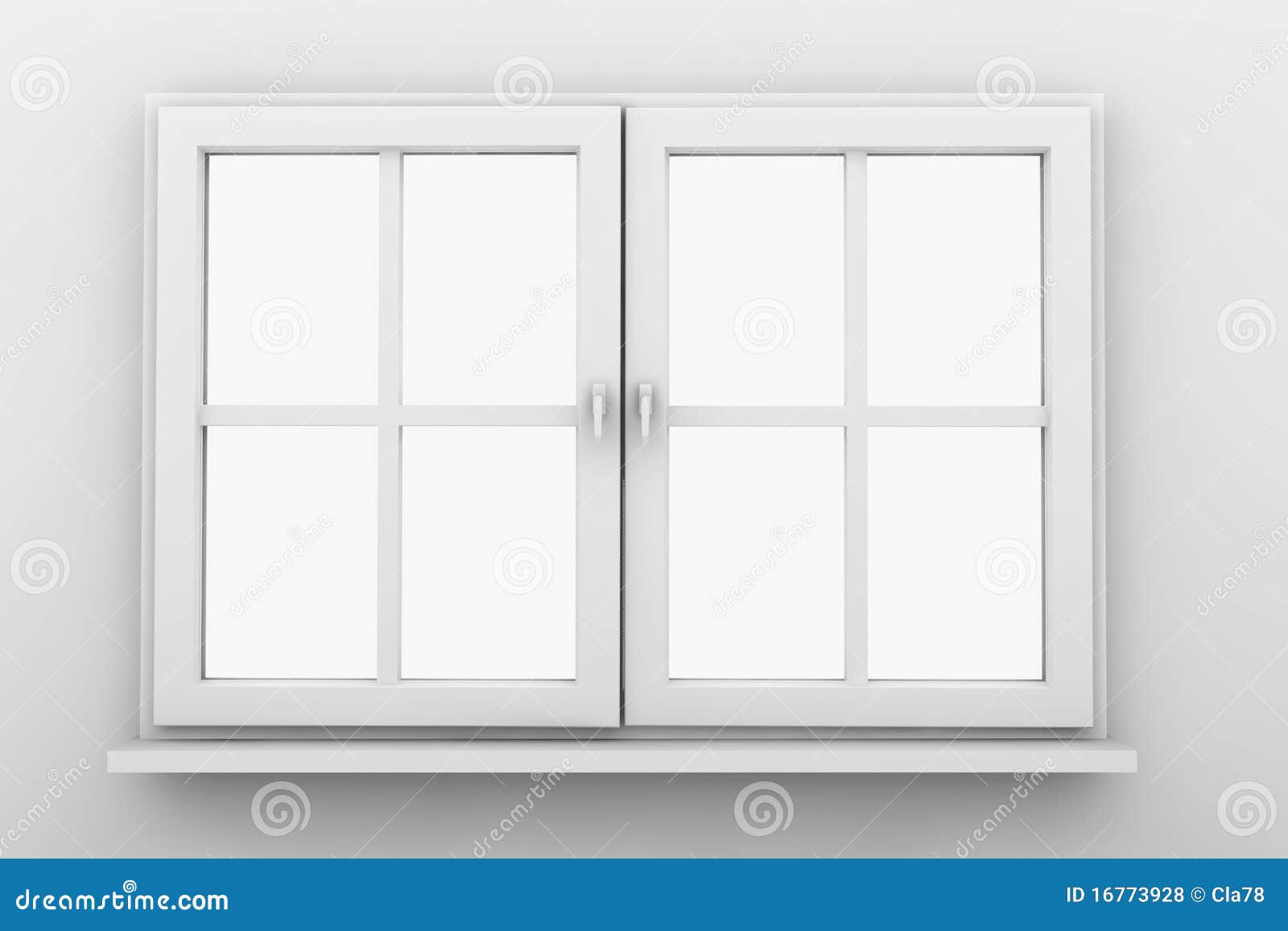 Ventana Cerrada Fotos de archivo libres de regalías