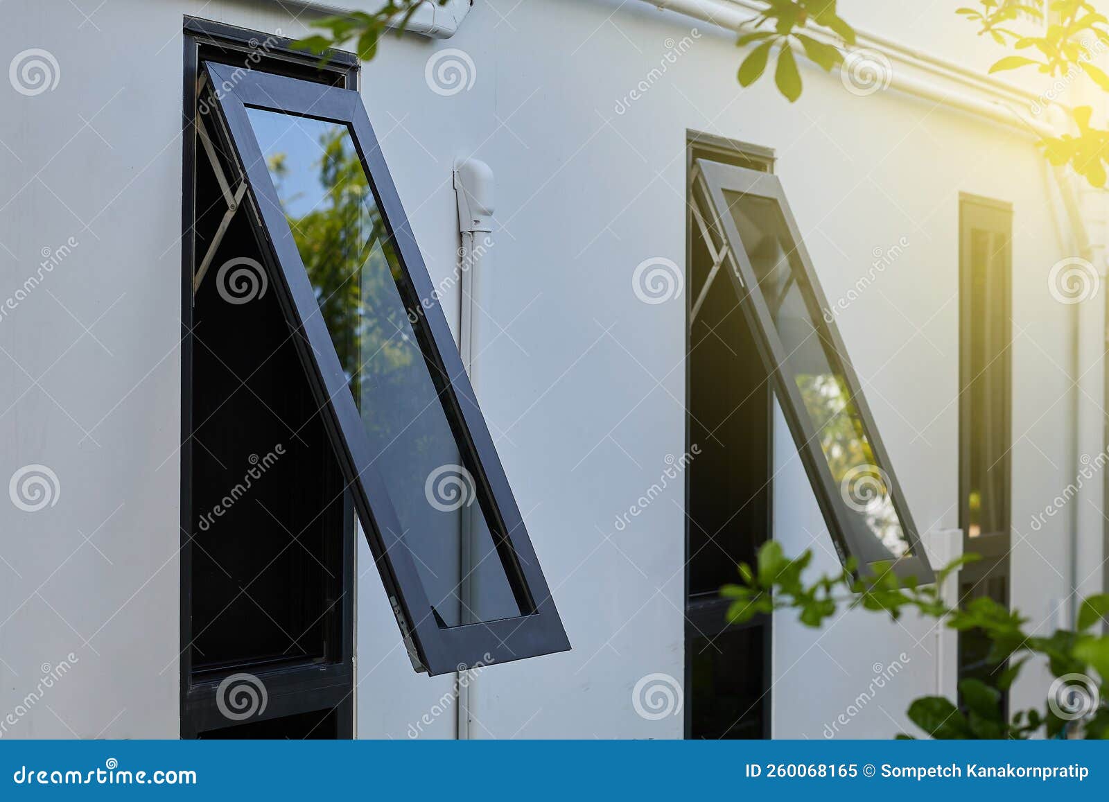 Marco que abre la ventana de la prosperidad, negro, 60 x 40 cm