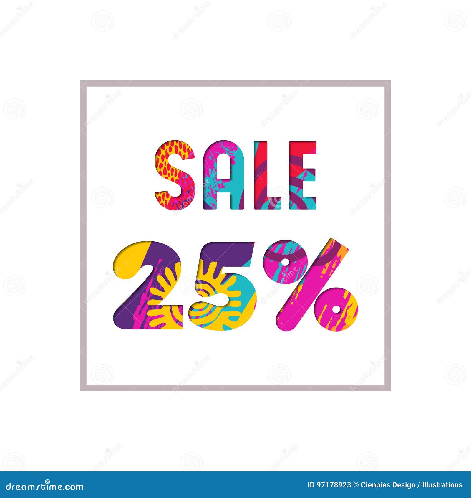 Vente 25 Outre De Citation De Couleur Pour La Remise D Affaires Illustration De Vecteur Illustration Du Outre Couleur Vente 25 Outre De Citation De Couleur Pour La Remise D Affaires Illustration De Vecteur Illustration Du Outre Couleur