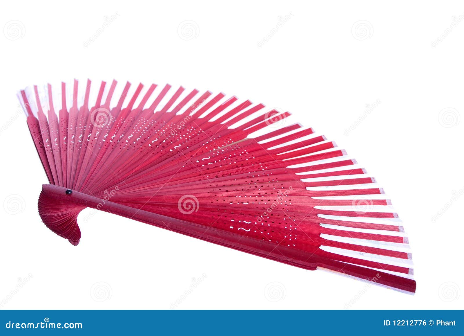 Red fan. Красный вентилятор. Hand Fan Spanish.