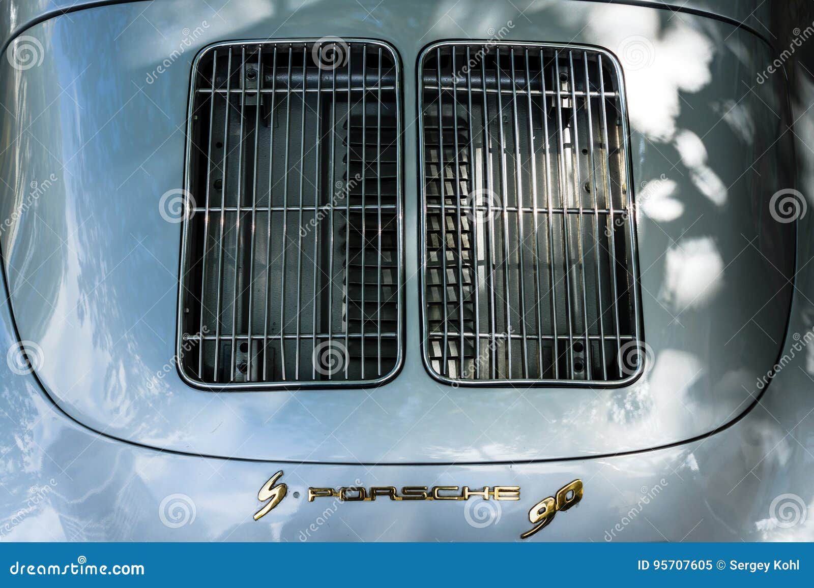 Ventilation Grilles for Air Conditioning of the Engine Compartment