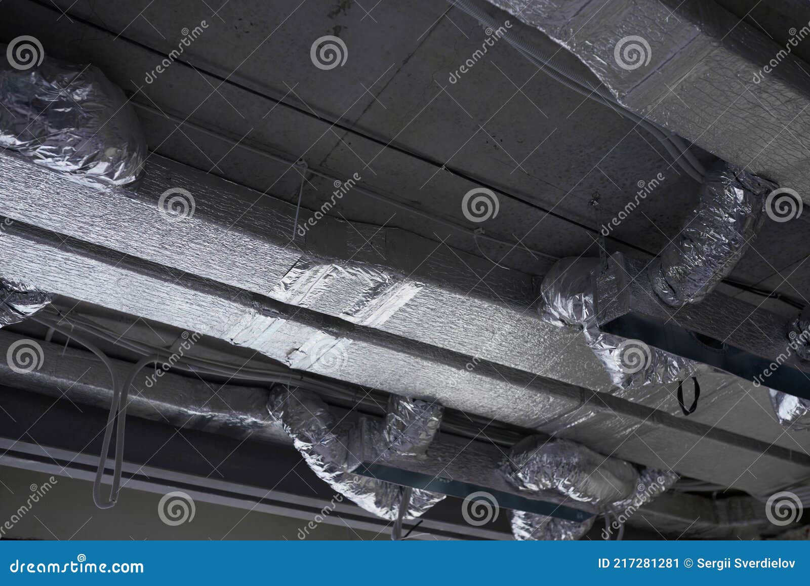 Ventilation System in a Modern Residential Apartment during the