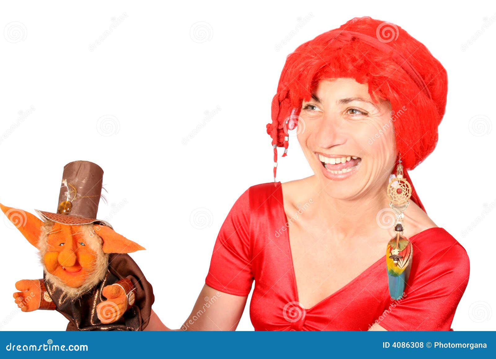 Ventriloquist Picture. Image 4086308