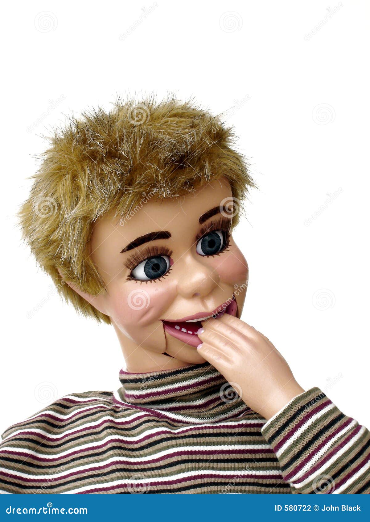 VentriloquistAttrappe 4 stockfoto. Bild von bauchredner 580722