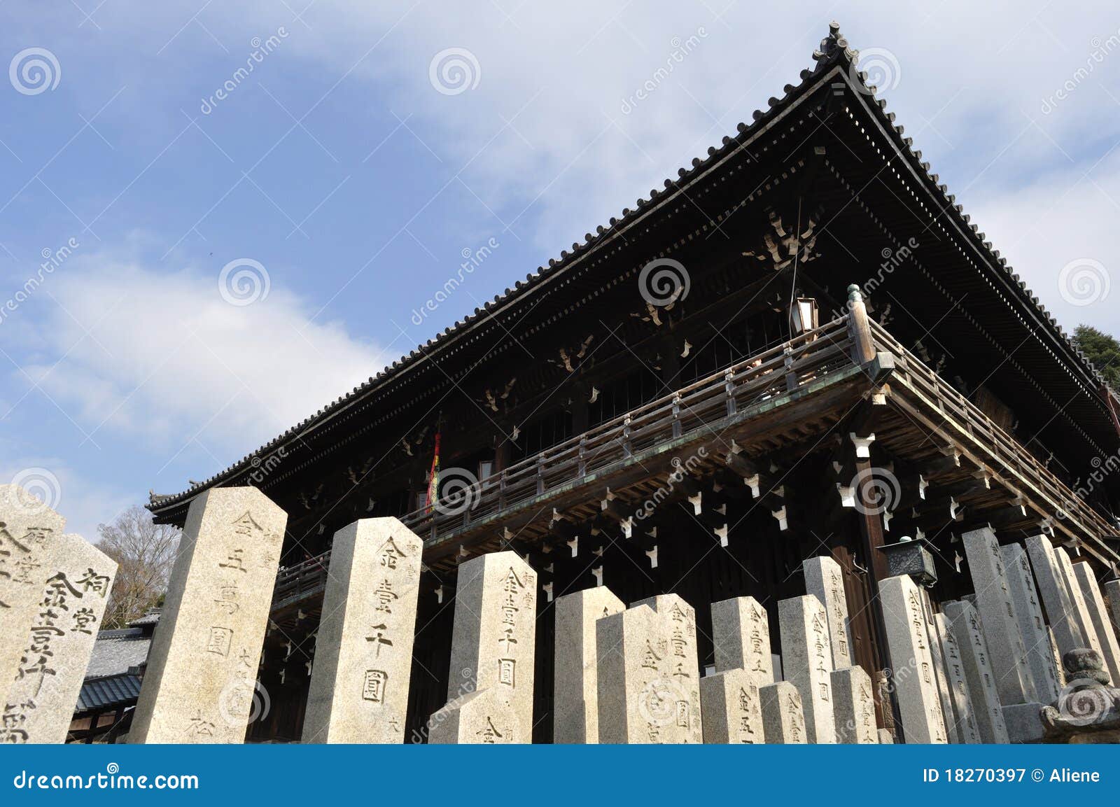 veranda of a japanese temple