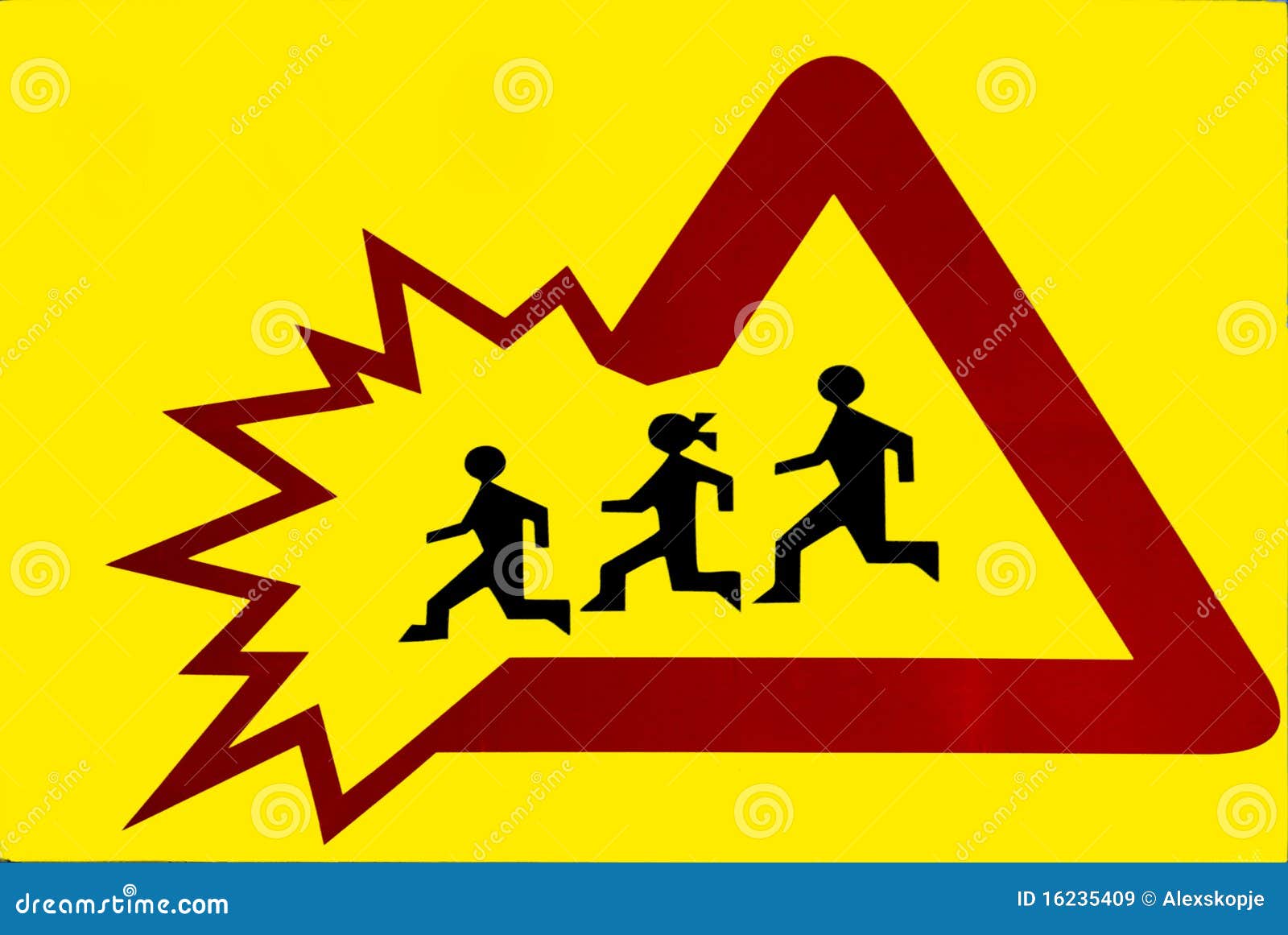 Verkehrszeichen - Kinder Lizenzfreie Stockbilder - Bild: 16235409
