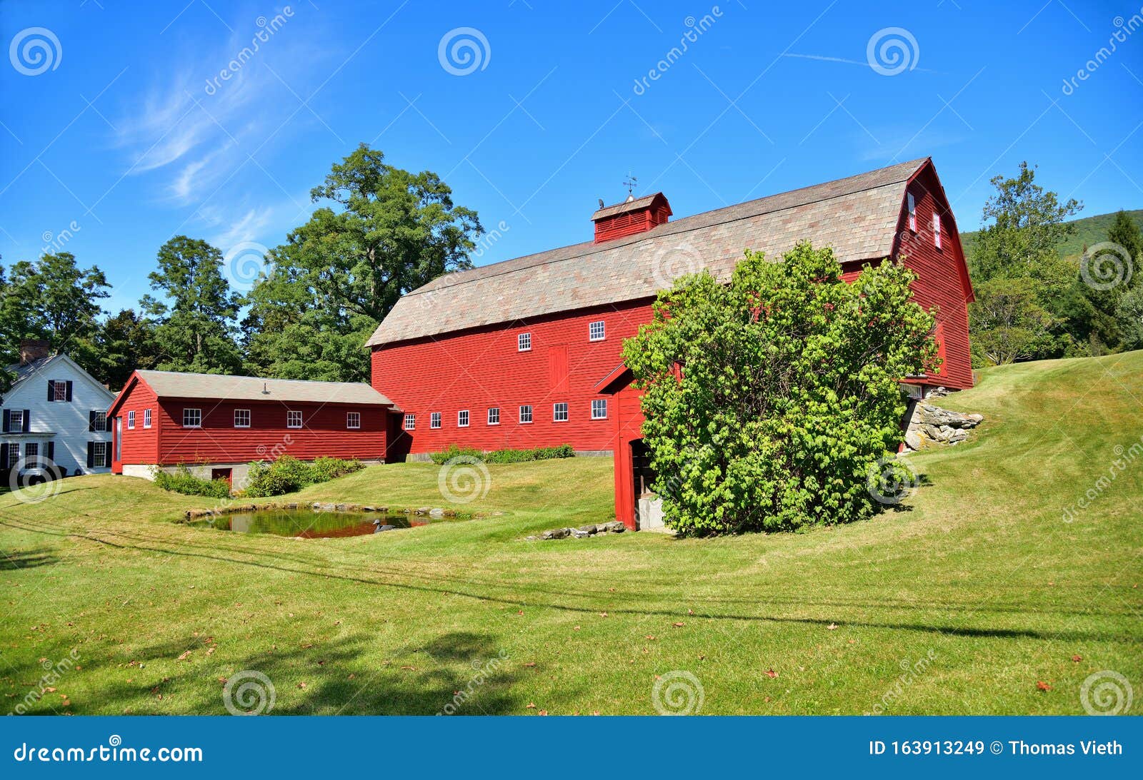 vermont, arlington: refurbished gambrel style barn