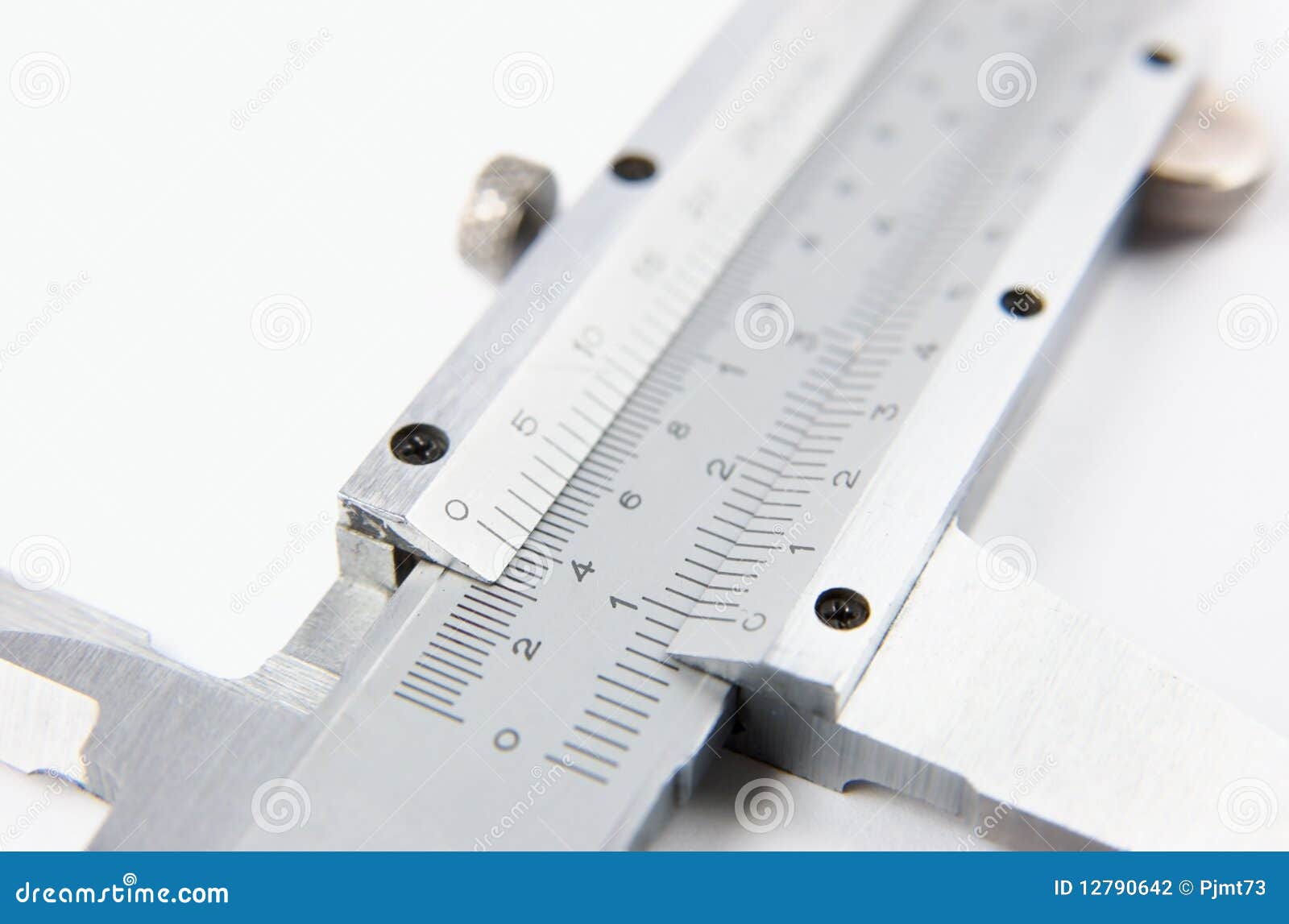 Vernier Caliper Detail stock photo. Image of length, vernier 12790642
