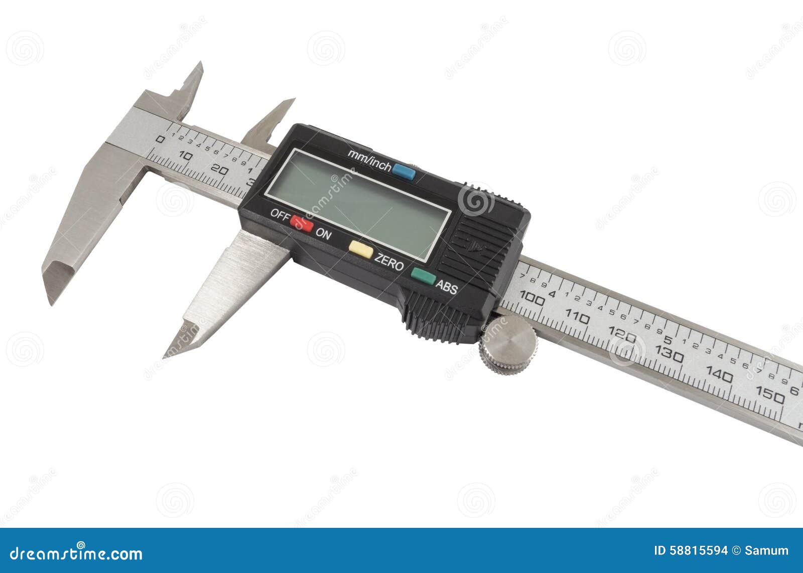 Vernier caliper stock photo. Image of rule, caliper, centimeter 58815594