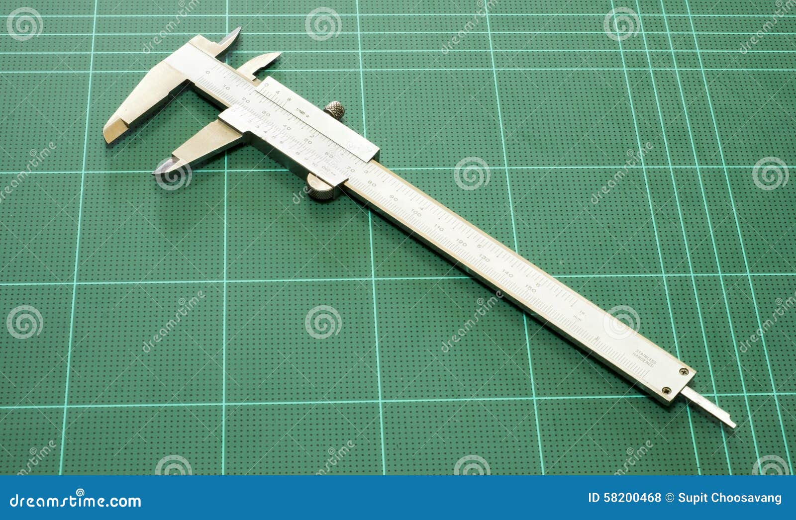 Vernier caliper stock photo. Image of caliper, micrometer 58200468